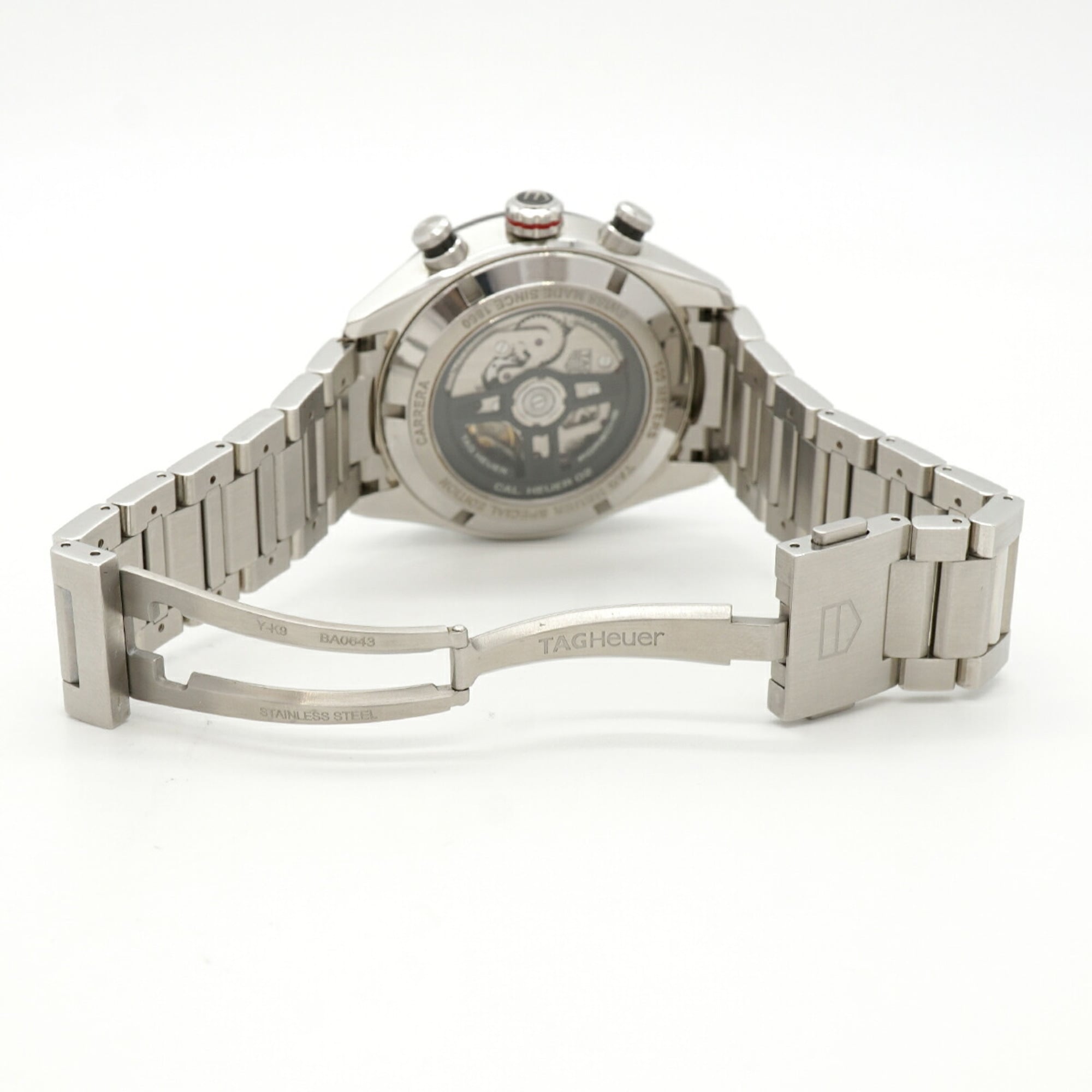 Montre TAG Heuer Carrera Porsche Édition spéciale CBN2A1F Noir Cadran 44 mm