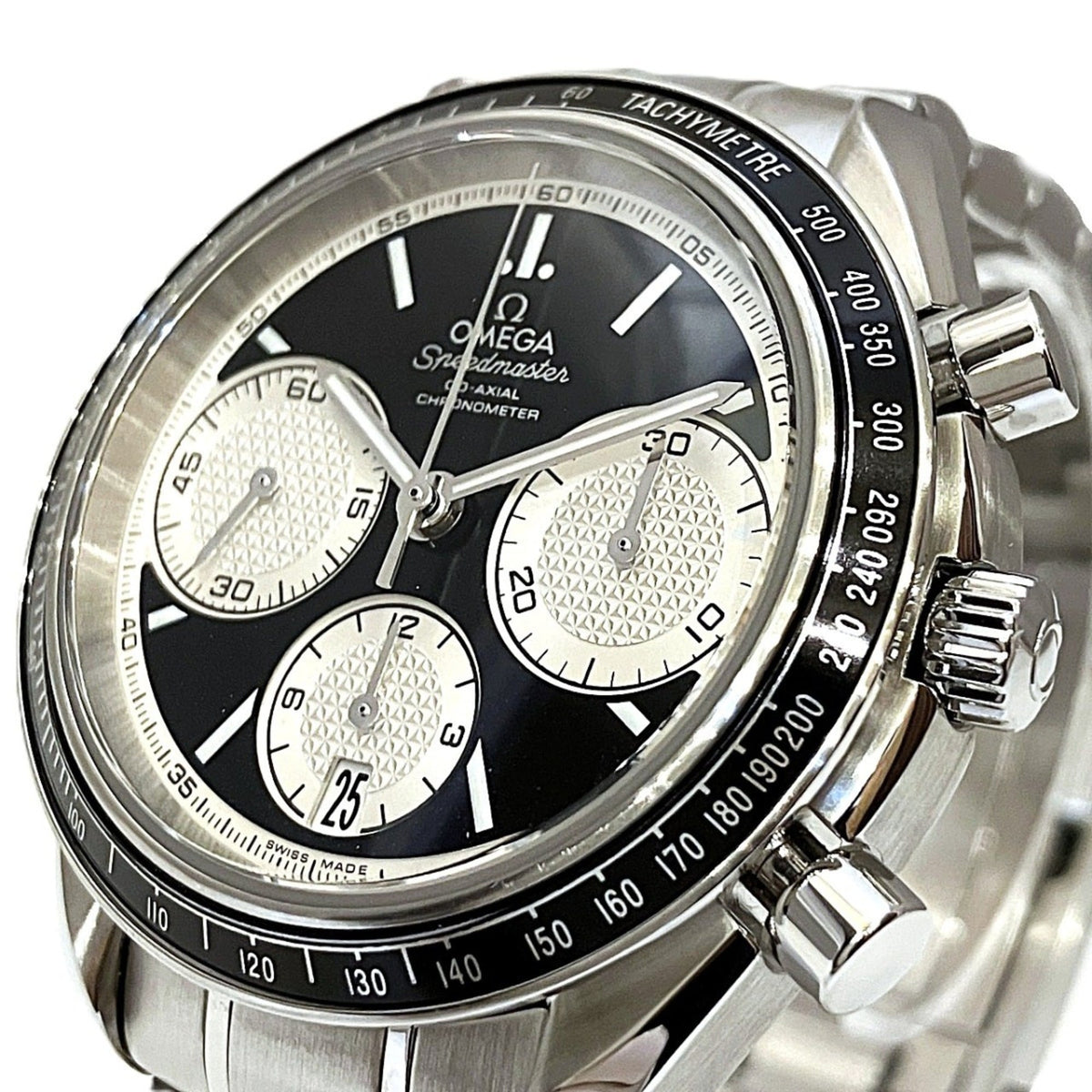 Omega Speedmaster Racing Co-Axial Total Weight 155.8g 326.30.40.50.01.002 Black Dial 40mm Watch