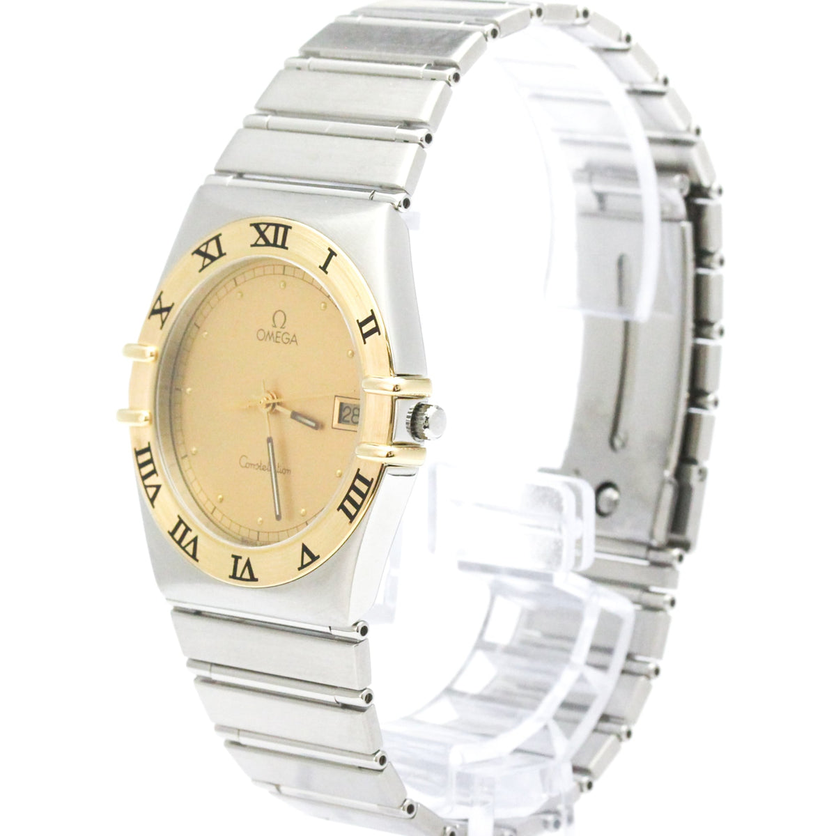 Omega Constellation 3961080 Gold Dial 33mm Watch