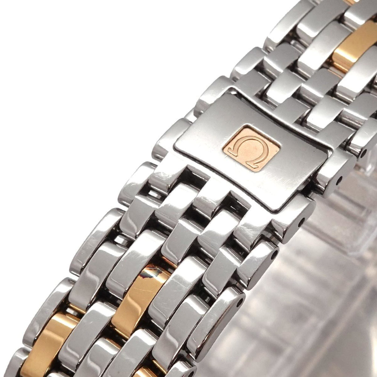 Omega De Ville Prestige Co-Axial Combination 424 20 37 20 02 001 Horloge met zilveren wijzerplaat, 37 mm