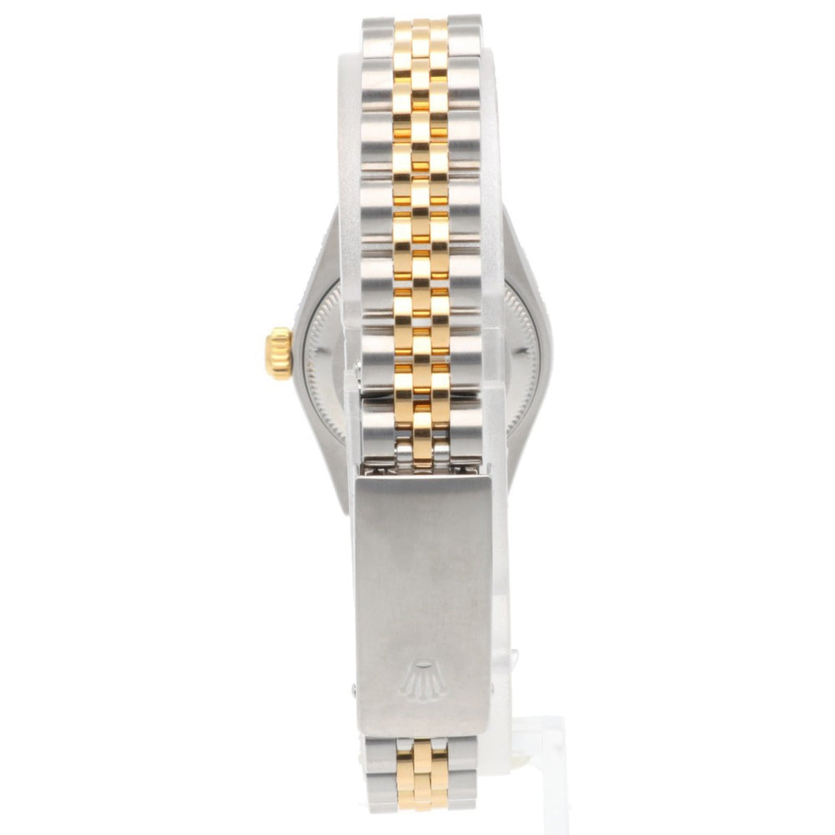 Rolex Datejust Oyster Perpetual 69173, goldenes Zifferblatt, 26 mm Uhr