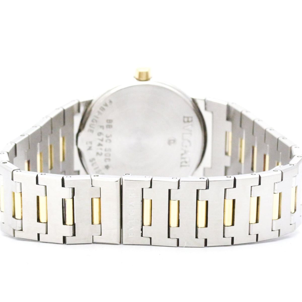 Bvlgari Bvlgari Bvlgari BB30SGD Black Dial 30mm Watch