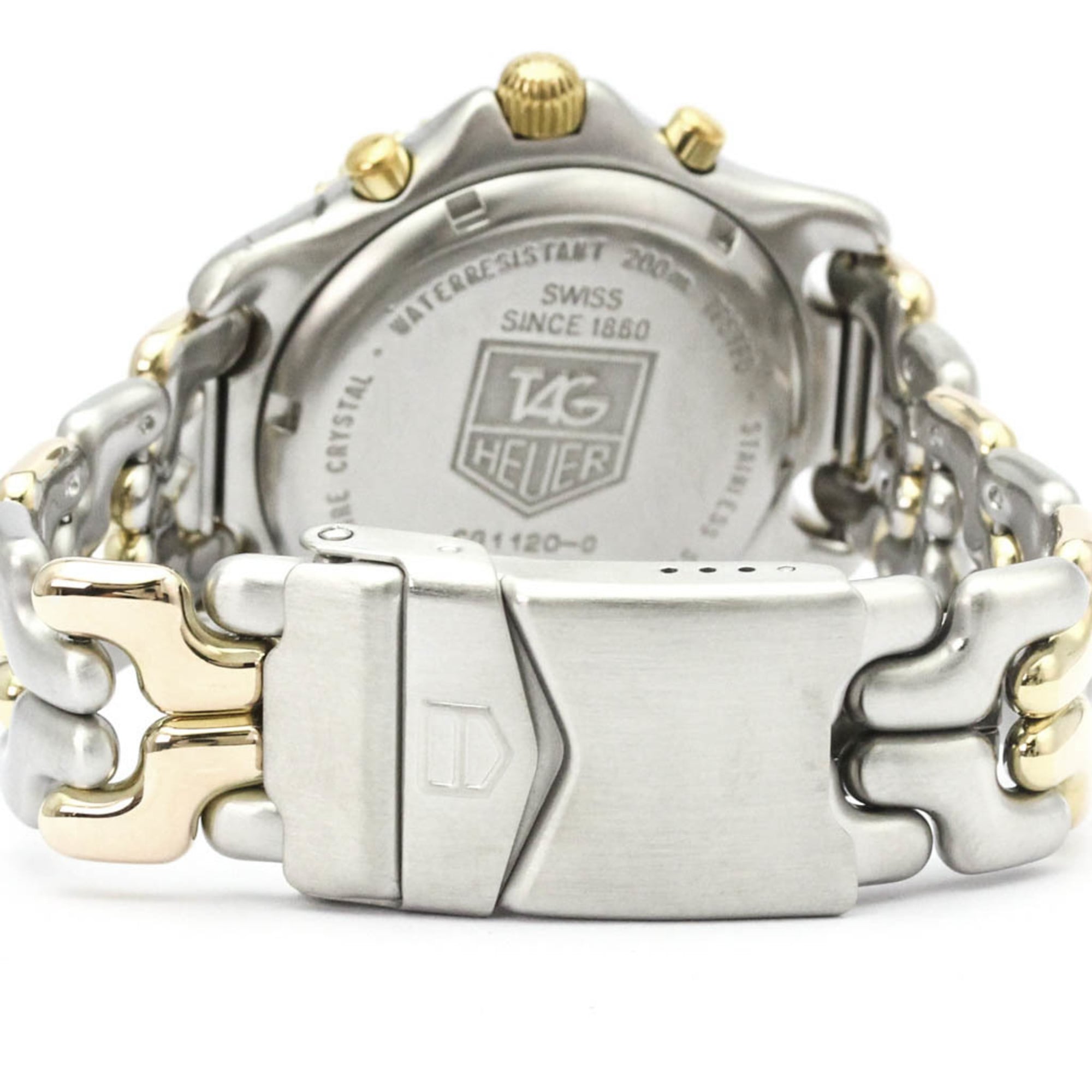 TAG Heuer Sel Chronograph Gold Plated Steel Mens Watch CG1120