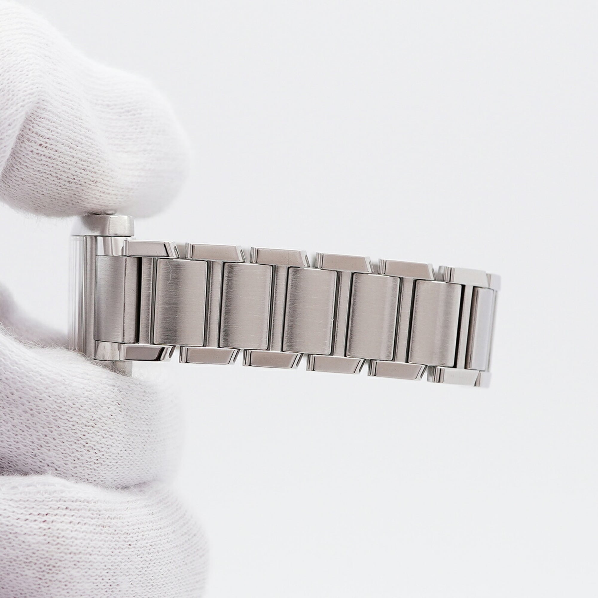 Cartier Tank Française SM W51008Q3 White Dial 20mm Watch