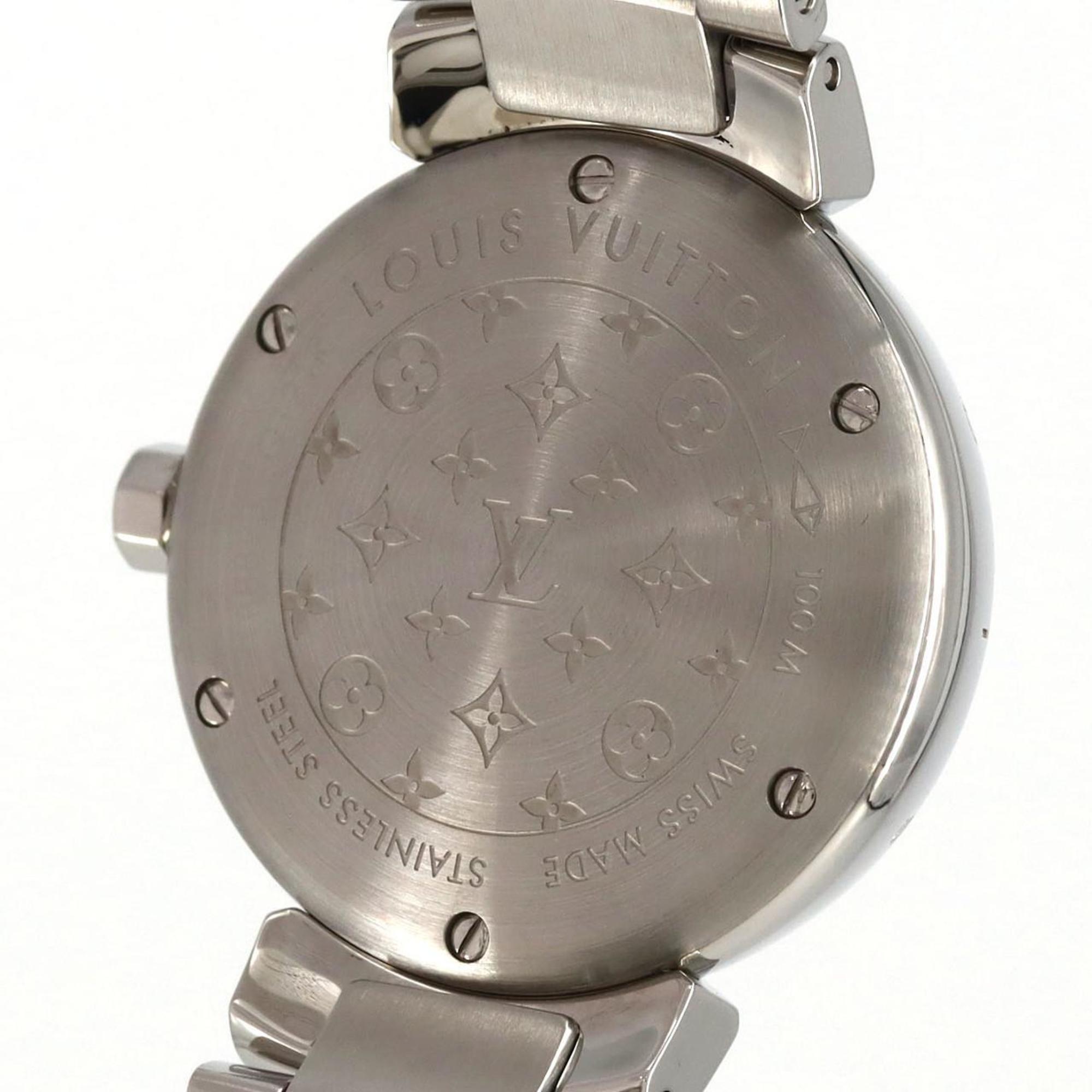 Louis Vuitton Tambour Q121K SS polshorloge, quartz