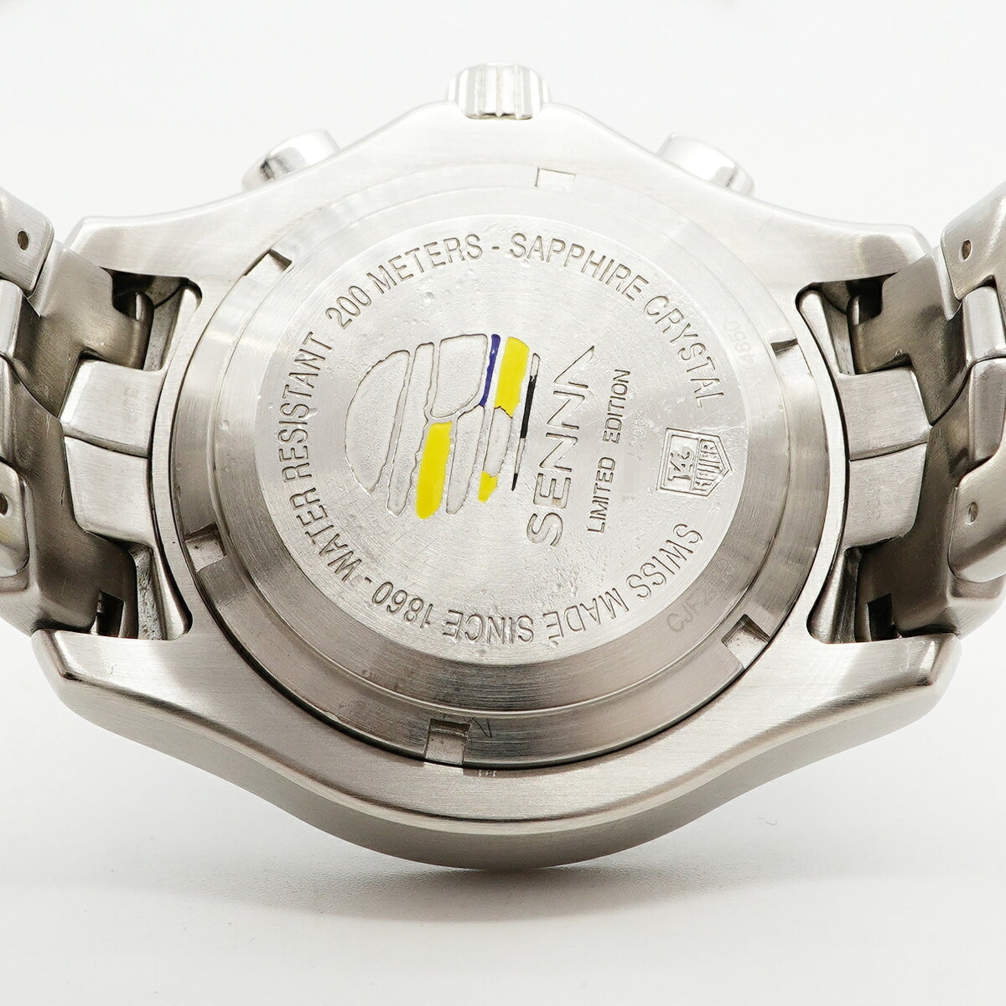 TAG Heuer Link Ayrton Senna Limited Edition CJF2113 Blue Dial