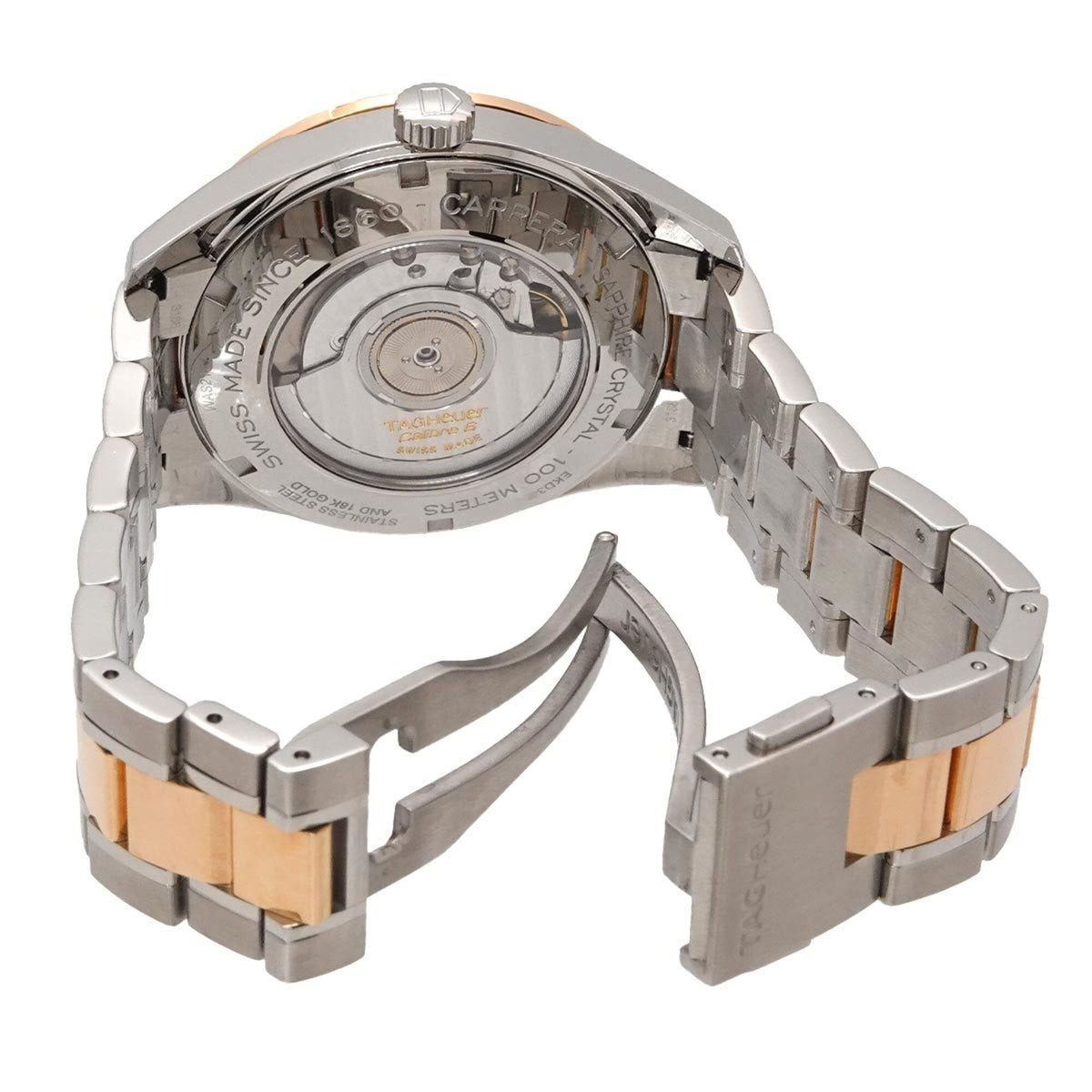 Montre TAG Heuer Carrera WAS2151 à cadran argenté 39mm