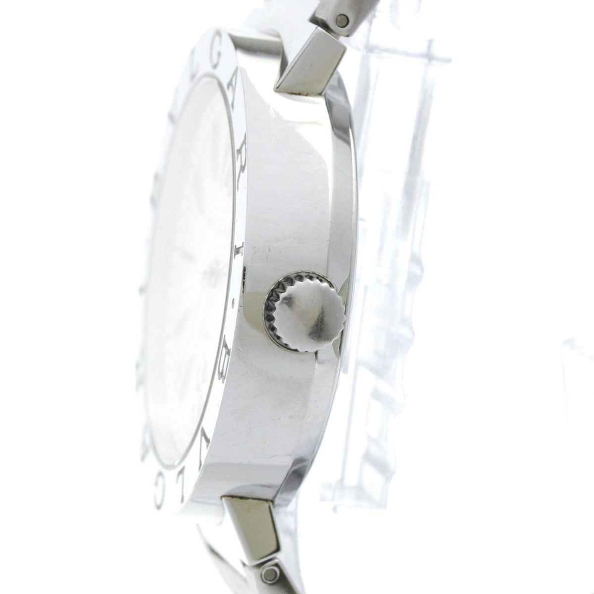 Bvlgari Bvlgari Bvlgari BB38SS AUTO Horloge met zilveren wijzerplaat, 38 mm