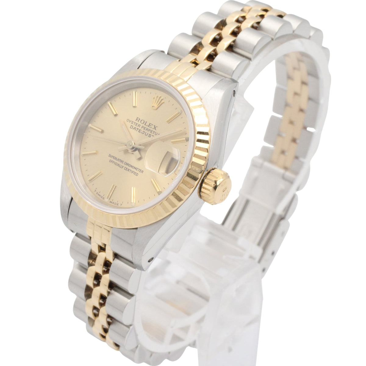 Rolex Datejust R-series 18K ( 69173 Champagne, Gold Dial 26mm Watch