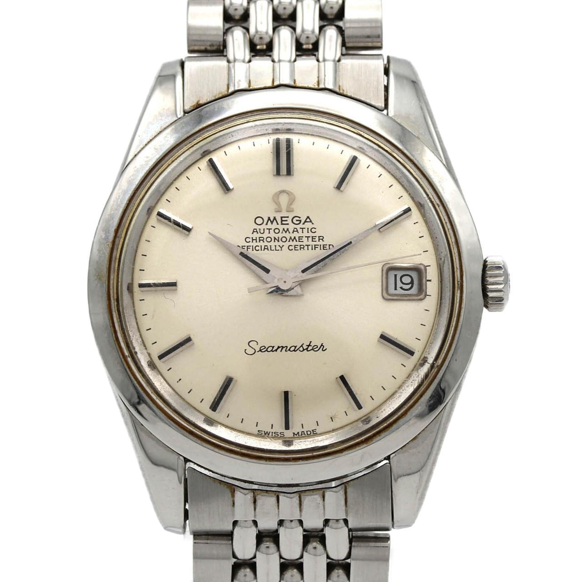 Omega Seamaster CAL562 166.010-67 Silver Dial 35mm Watch