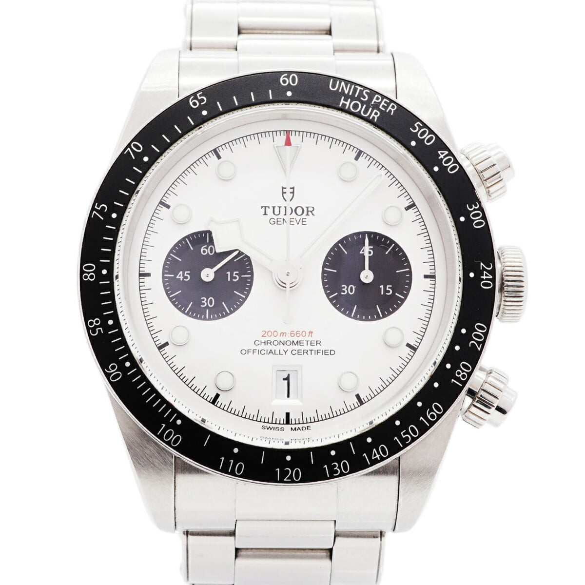 Tudor Black Bay Chrono 79360N White Dial 41mm Watch