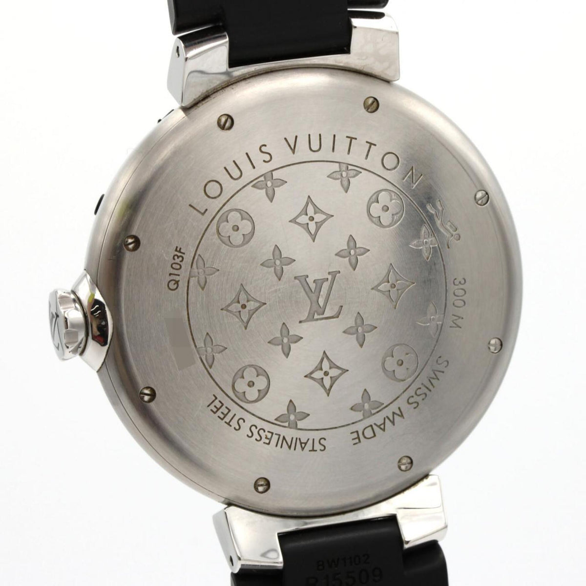 Louis Vuitton Tambour Diving Blue Q103F Blue Dial 44mm Watch