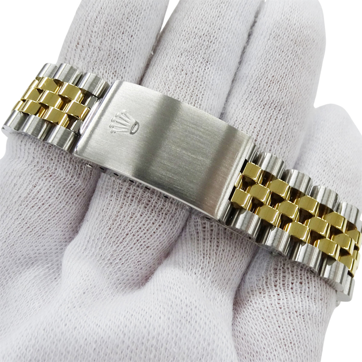 Montre Rolex Datejust 16233, cadran doré, 35 mm