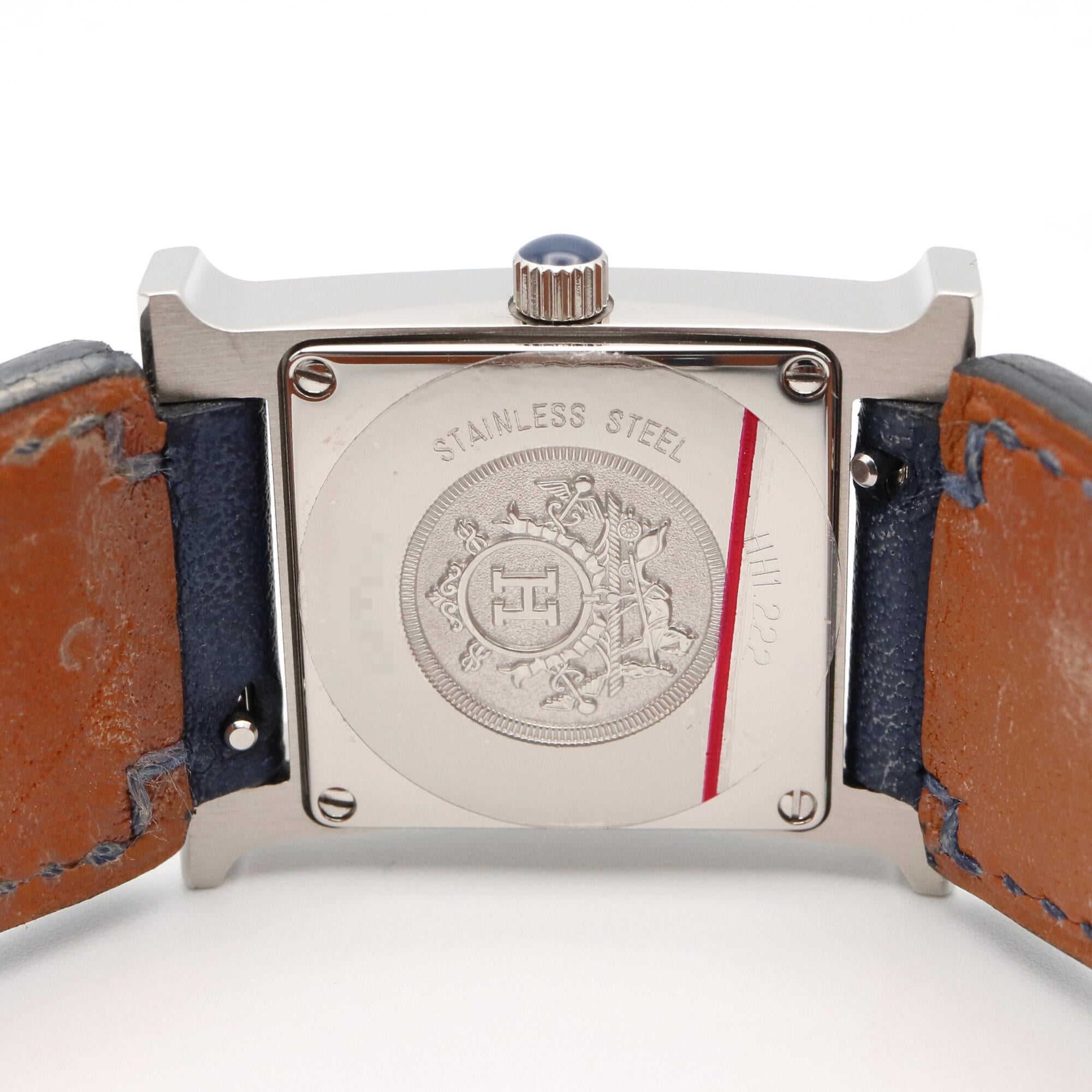 Hermes H-Watch, HH1.222 Blue Dial Stainless steel 21mm Watch