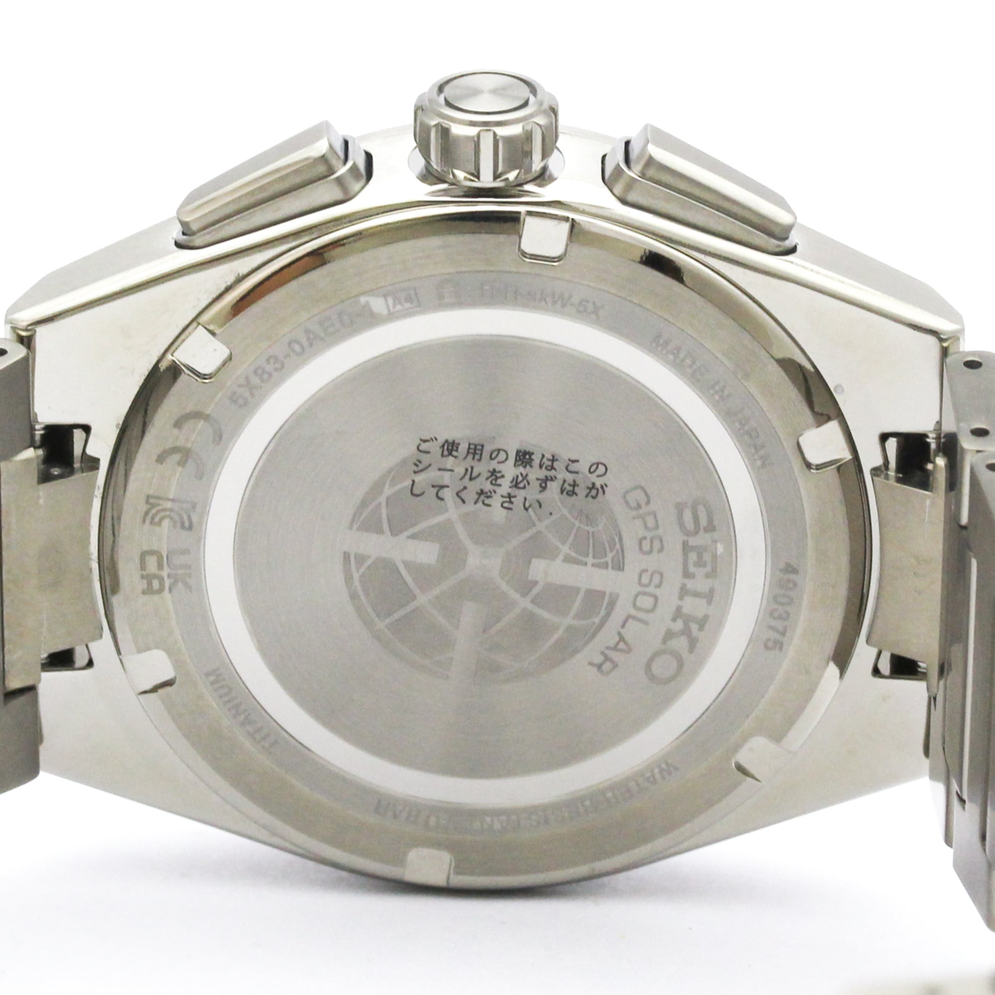 Seiko Astron SBXC161(5X83-0AE0) Navy Dial Titanium 42mm Watch