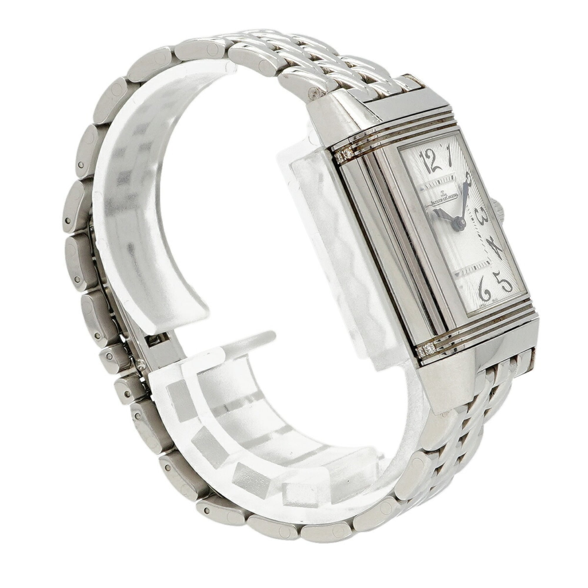 Jaeger LeCoultre Reverso 256.8.75 Black Dial Stainless steel 23mm Watch