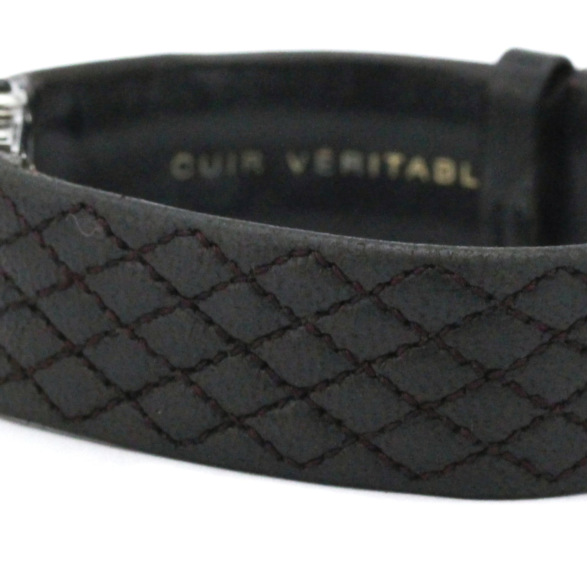 Chanel Matelasse H0116 Black Dial 19mm Watch