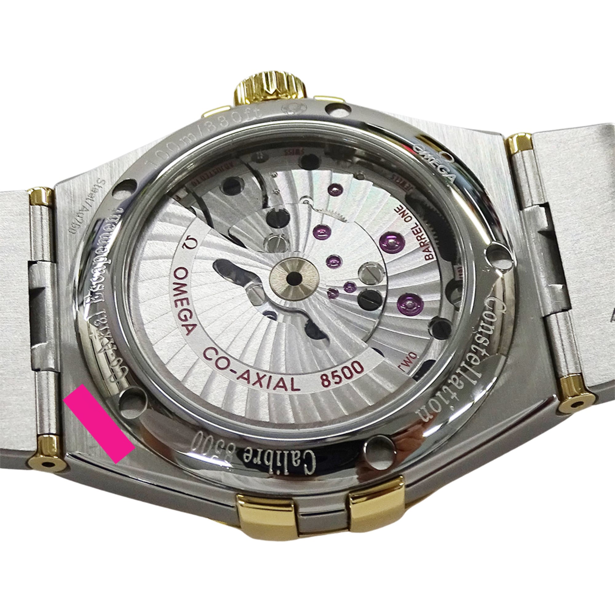 Omega Constellation 123.20.38.21.52.002 Brand Name 11P Diamonds Co-Axial Movement Date Automatic Stainless Steel (SS) and Gold (YG) Combination.