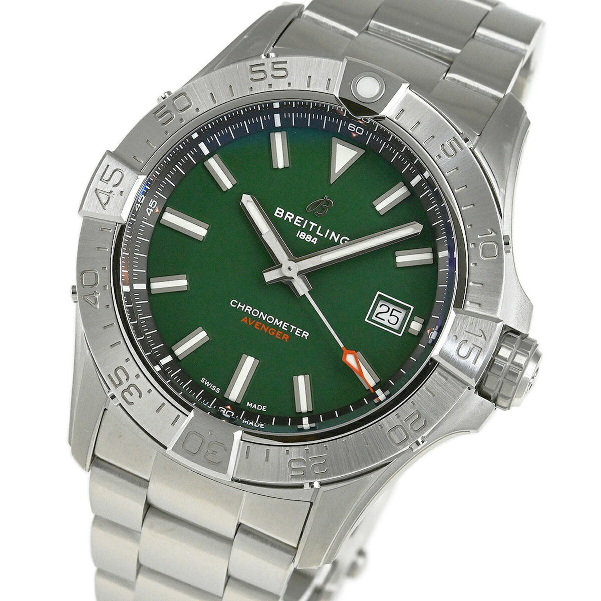 Breitling Avenger A17328101L1A1 (A17328) Green Dial 42mm Watch