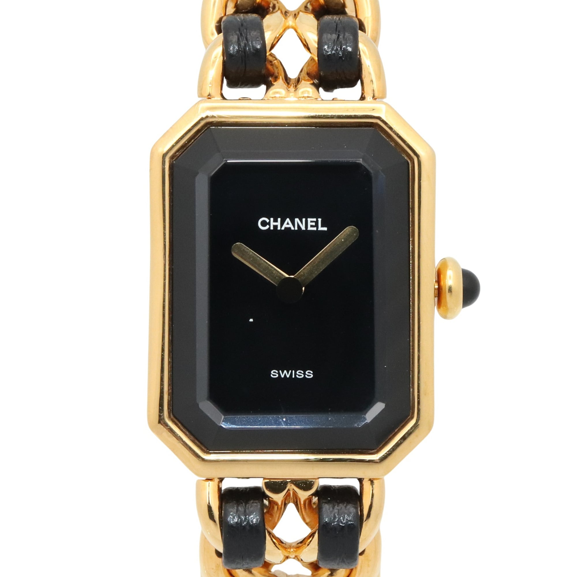 Chanel CHANEL Première S H0001 Black Dial 20mm Watch