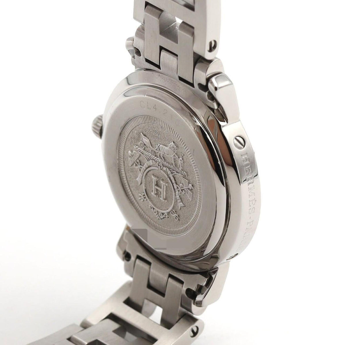 Hermes Clipper CL4.210 Pink Dial 24mm Watch