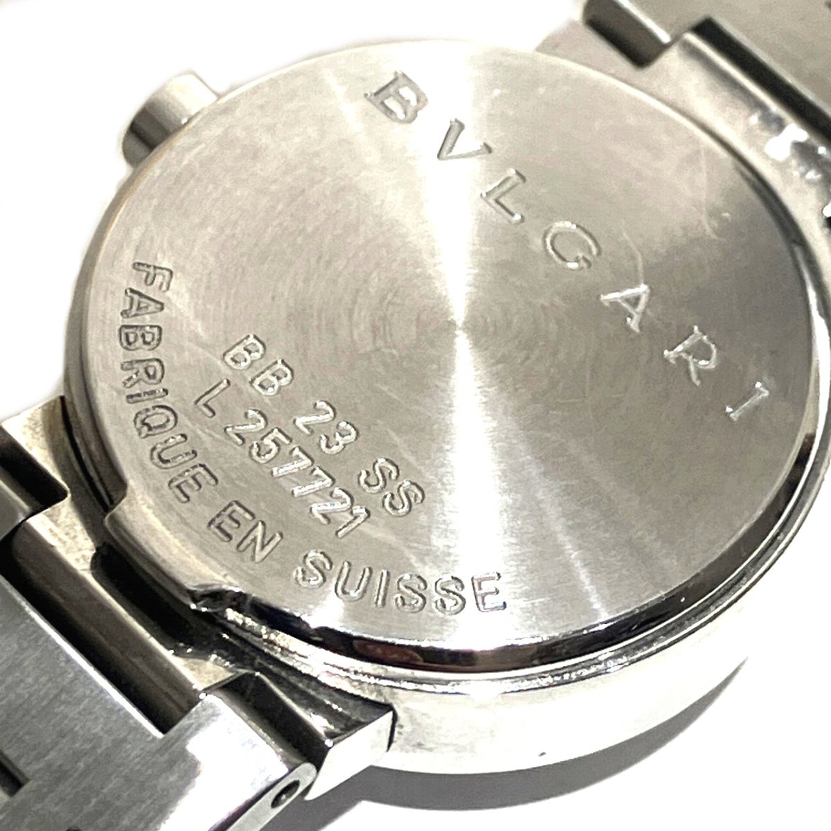 Montre Bvlgari Bulgari BB23SS Noir avec cadran de 22 mm