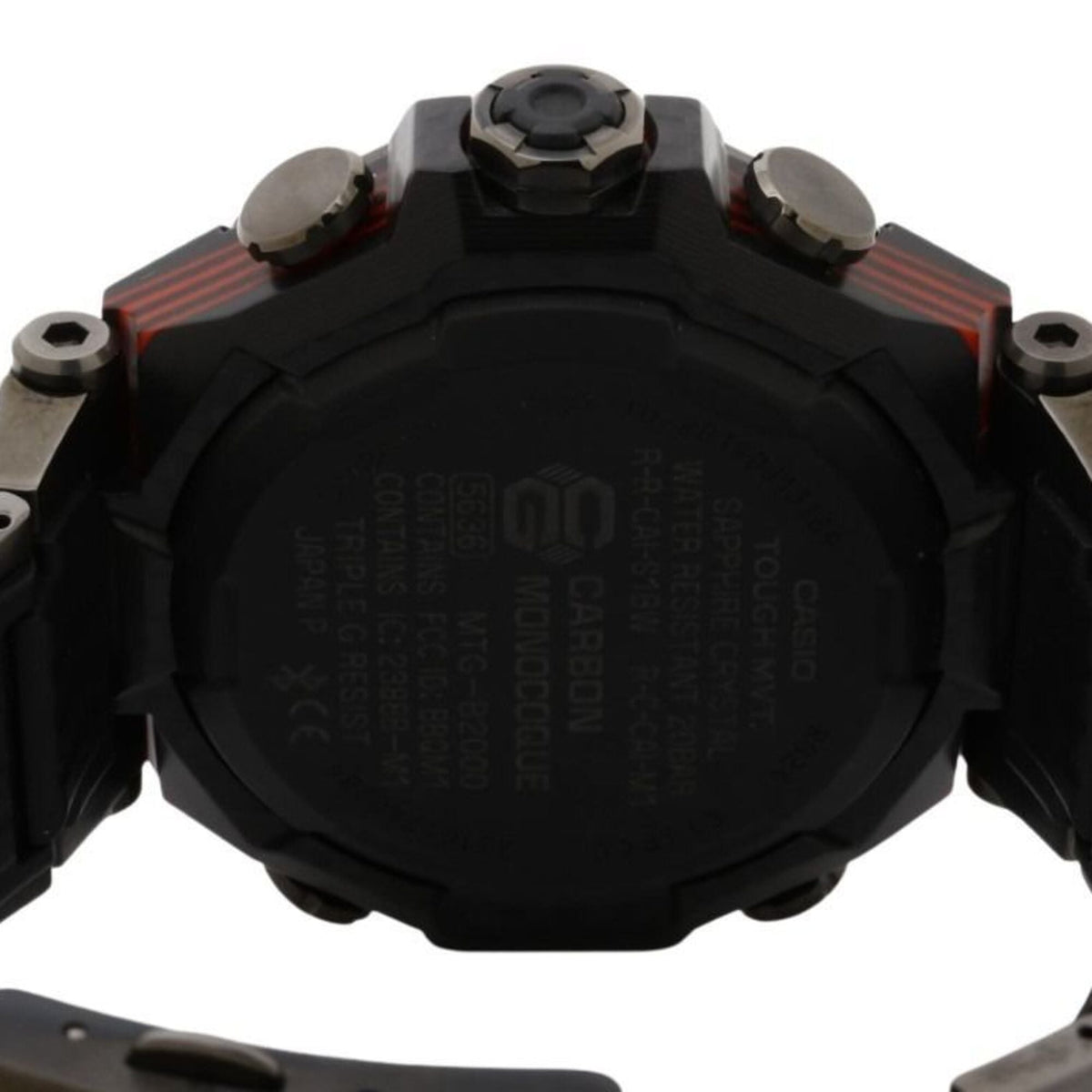 Montre Casio G-SHOCK MT-G série MTG-B2000, modèle MTG-B2000YBD-1AJF Noir, cadran de 49 mm