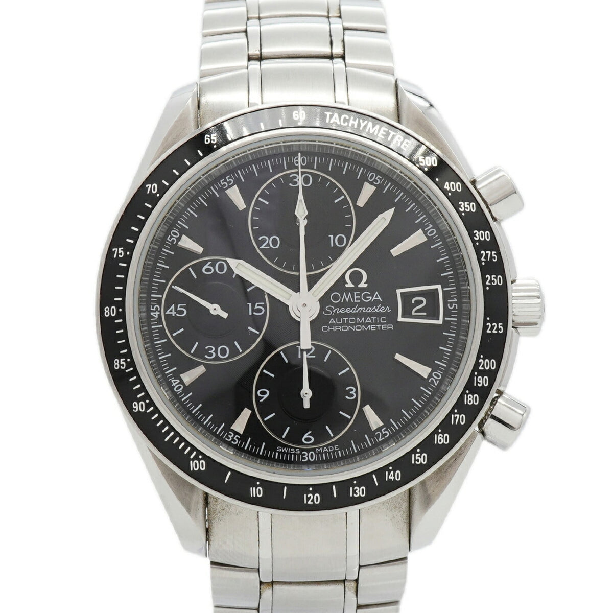 Omega Speedmaster Date 3210.5 Black Dial 39mm Watch