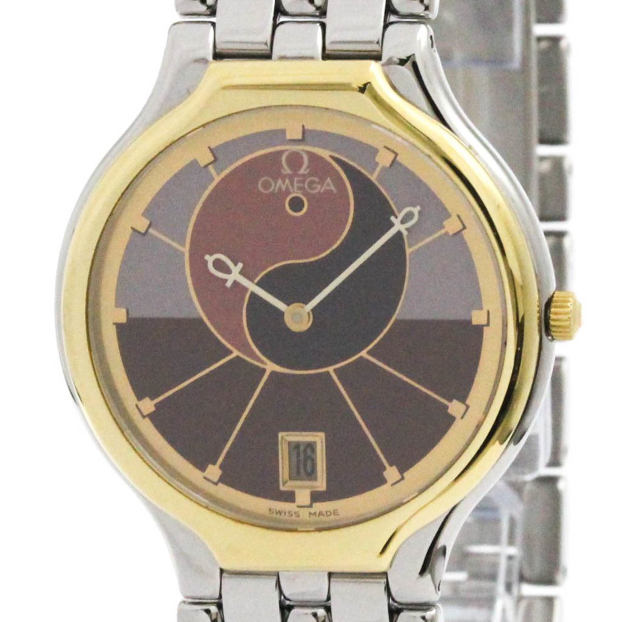 Omega De Ville 3.961.016 Purple Dial 32mm Watch