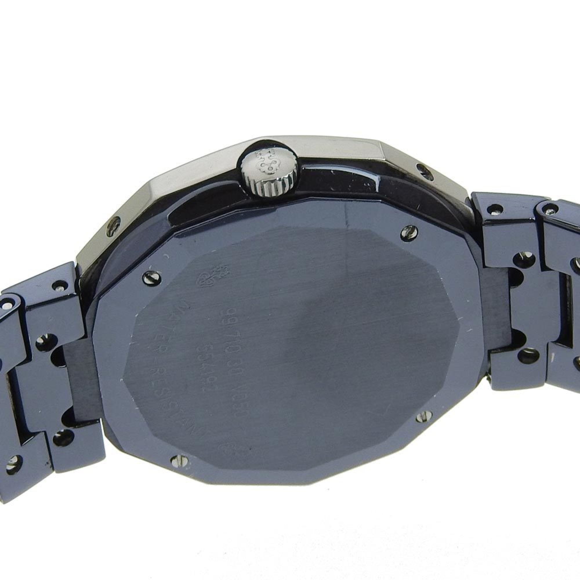 CORUM Admirals Cup-horloge 99.710.30 V050 Gun Blue, quartz, analoog display, marineblauwe wijzerplaat, damesmodel