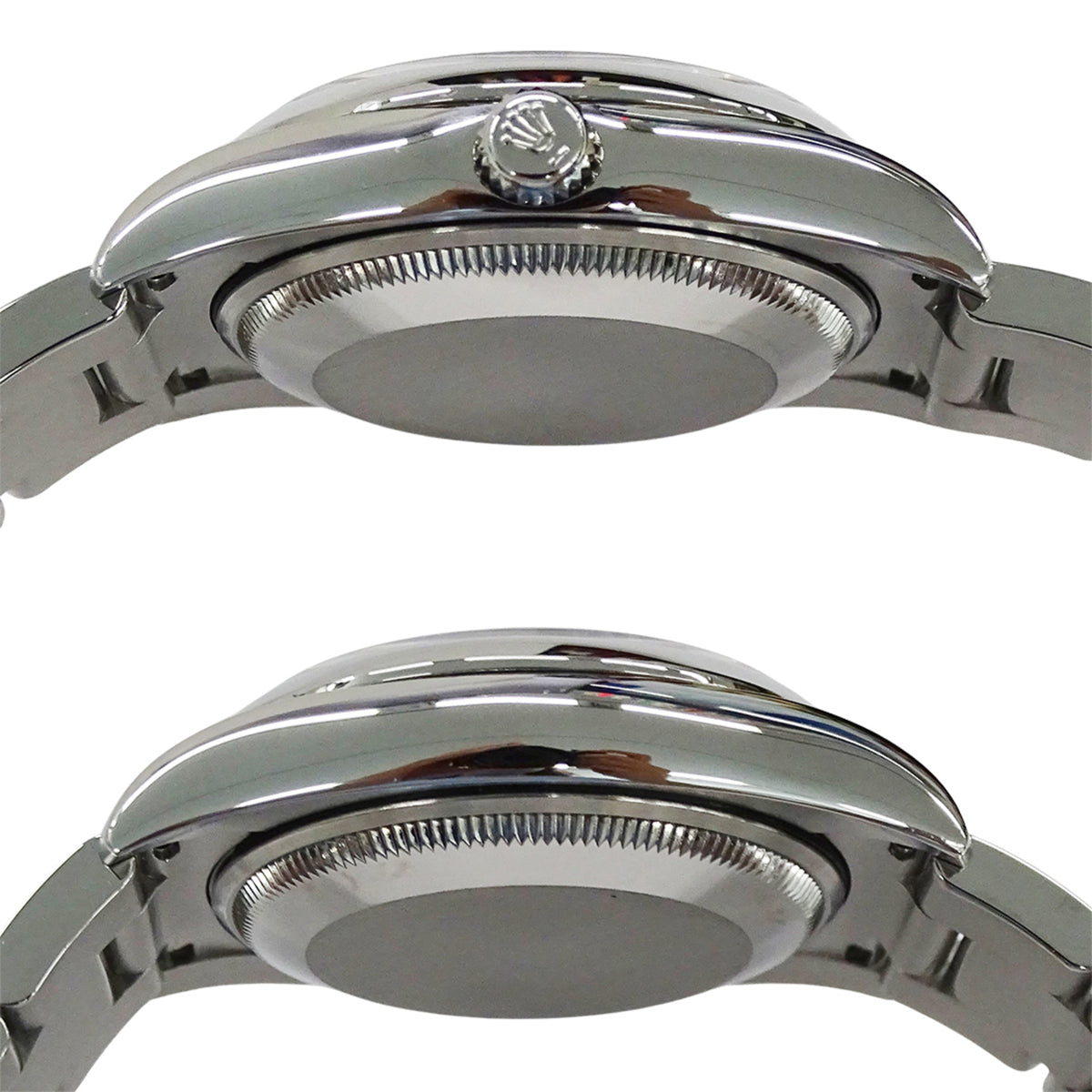 Rolex Air-King 114200 Z Silber Zifferblatt 34 mm Uhr