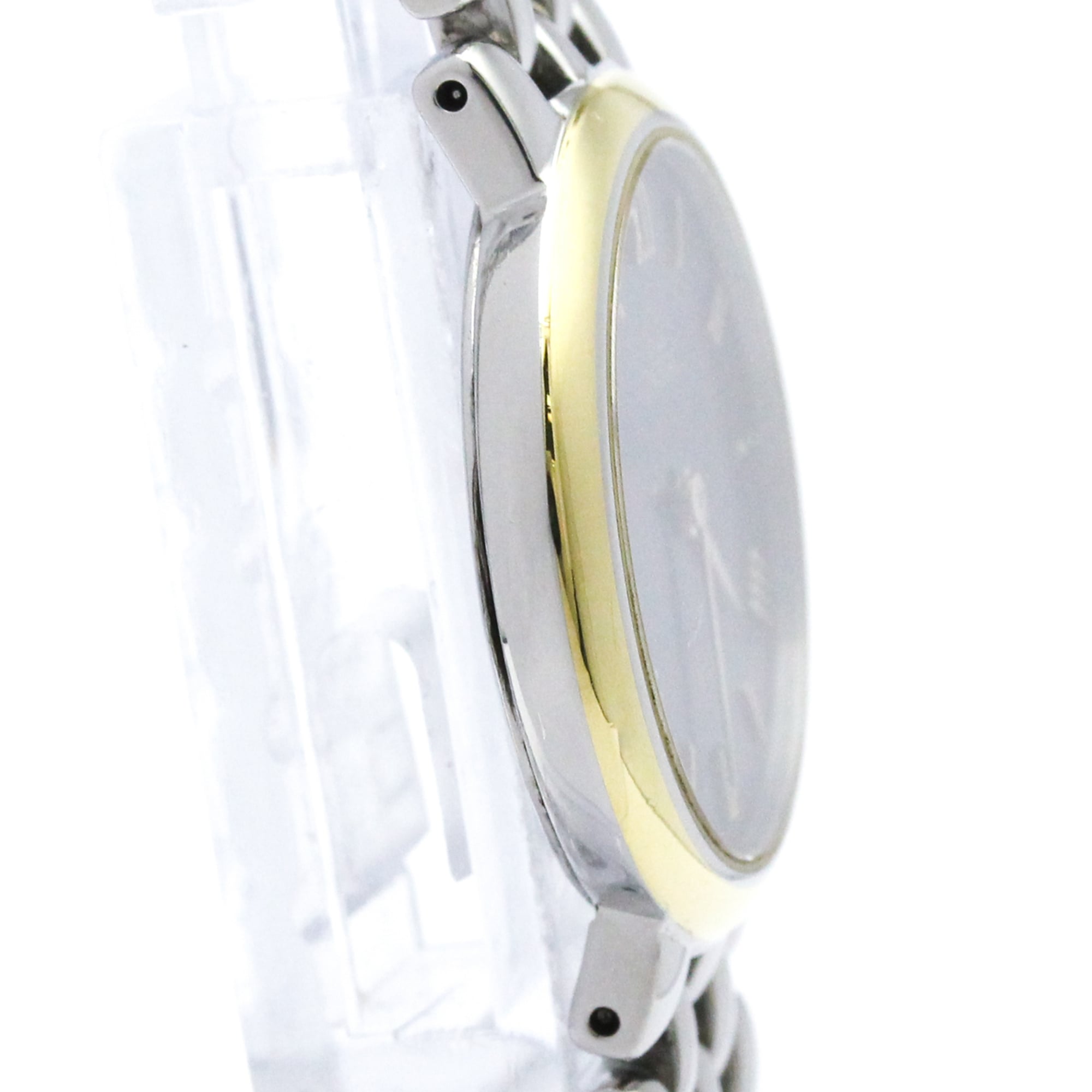 OMEGA De Ville Gold Plated Steel Quartz Ladies Watch 795.1111 Polished