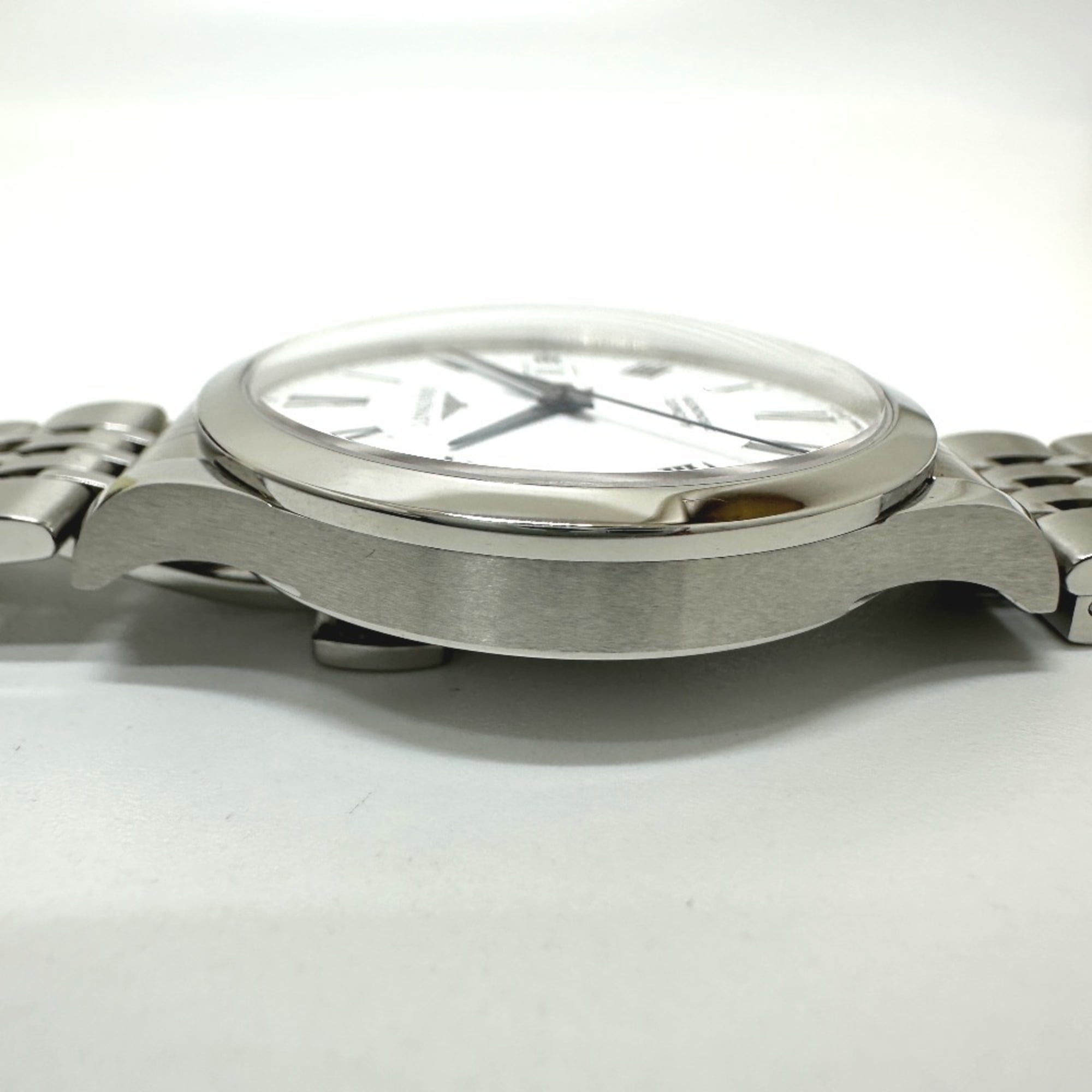 Longines Record L2.820.4.11.6 White Dial 40mm Watch