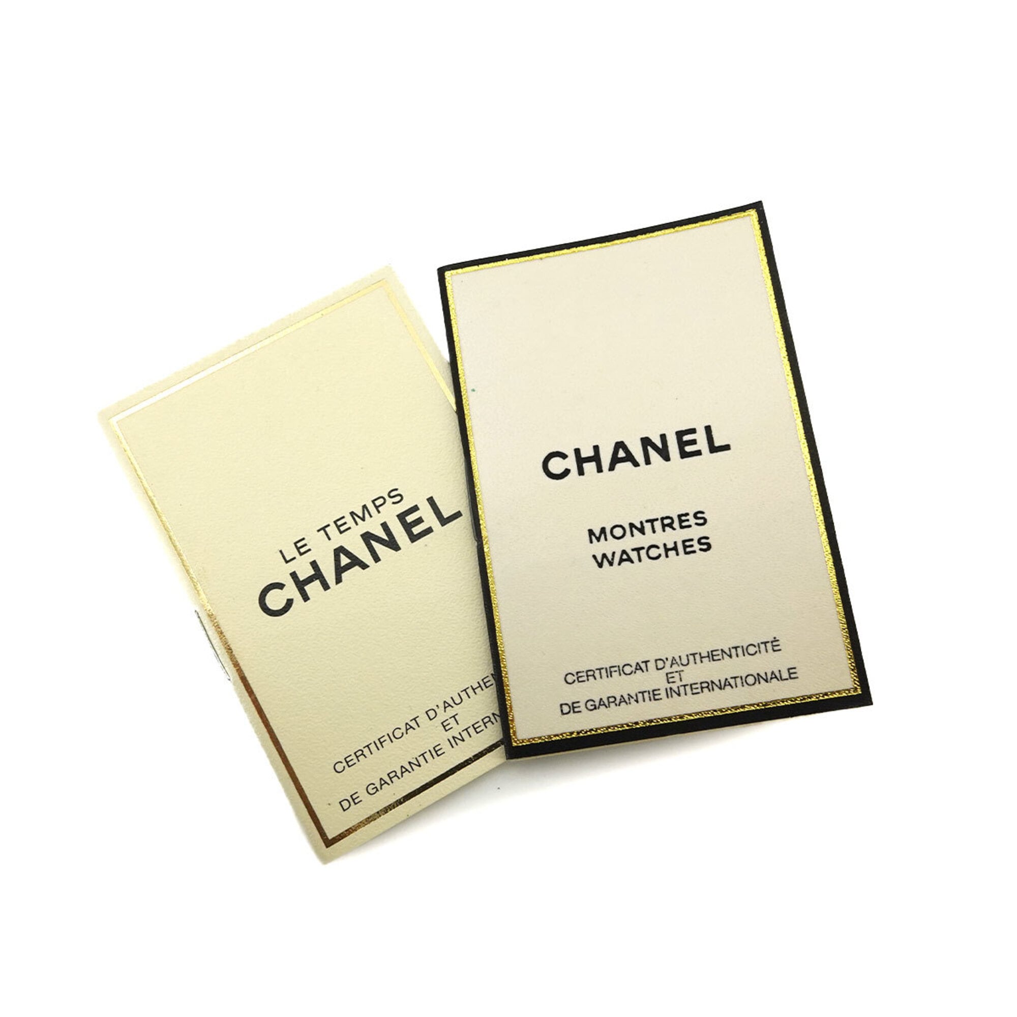 Chanel Premiere H0001 Black Dial 20mm Watch