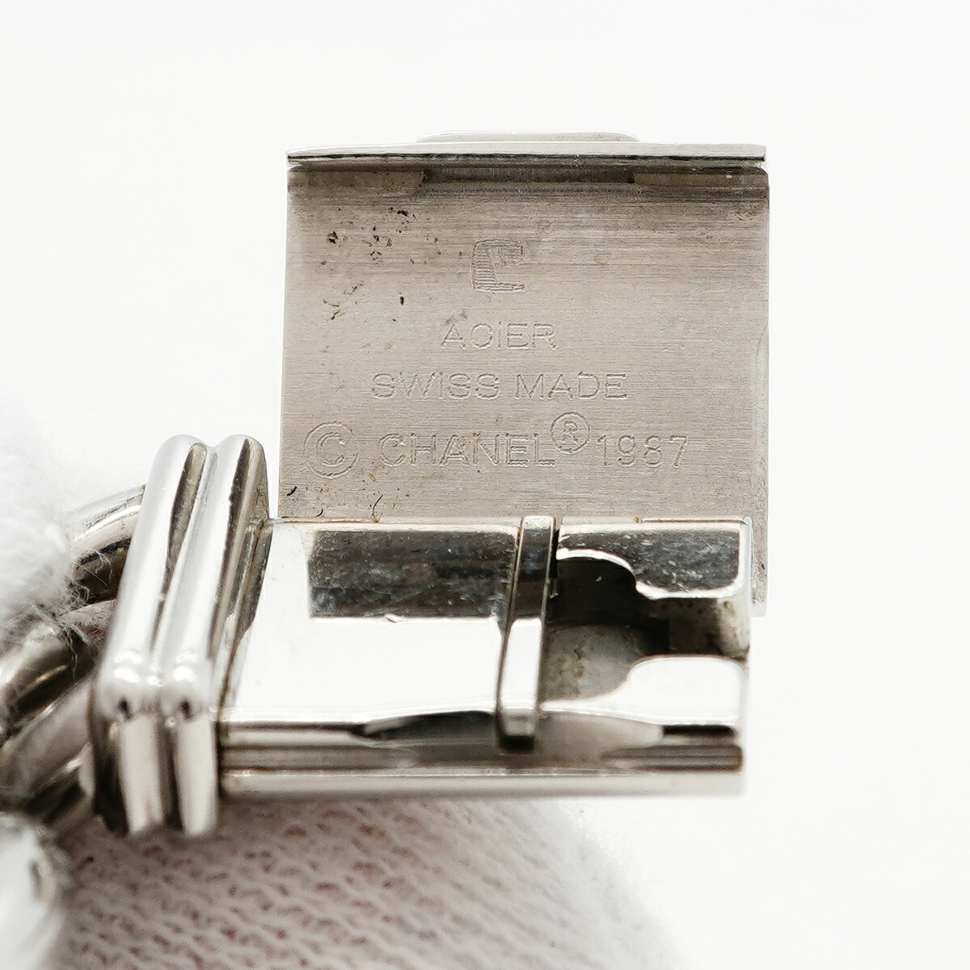 Chanel PremiÃ¨re S Chain H0452 Black Dial Wo
