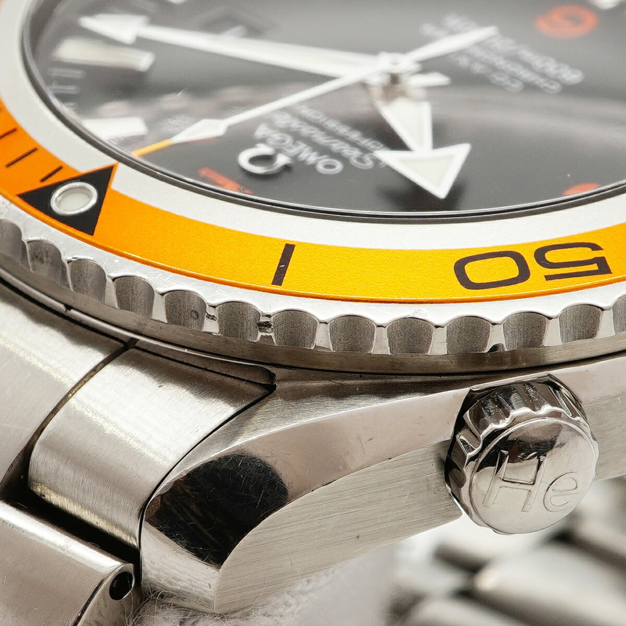 Omega Seamaster 2208.5 Black Dial 45mm Watch