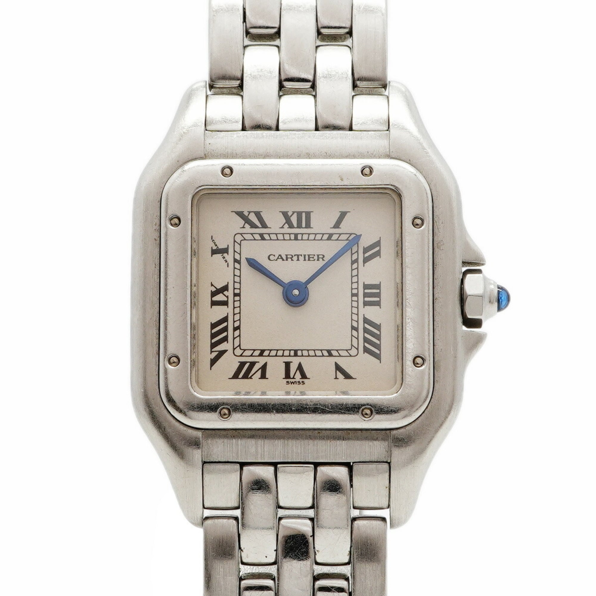 Cartier PanthÃ¨re SM W25033P5 Ivory Dial Women's Watch