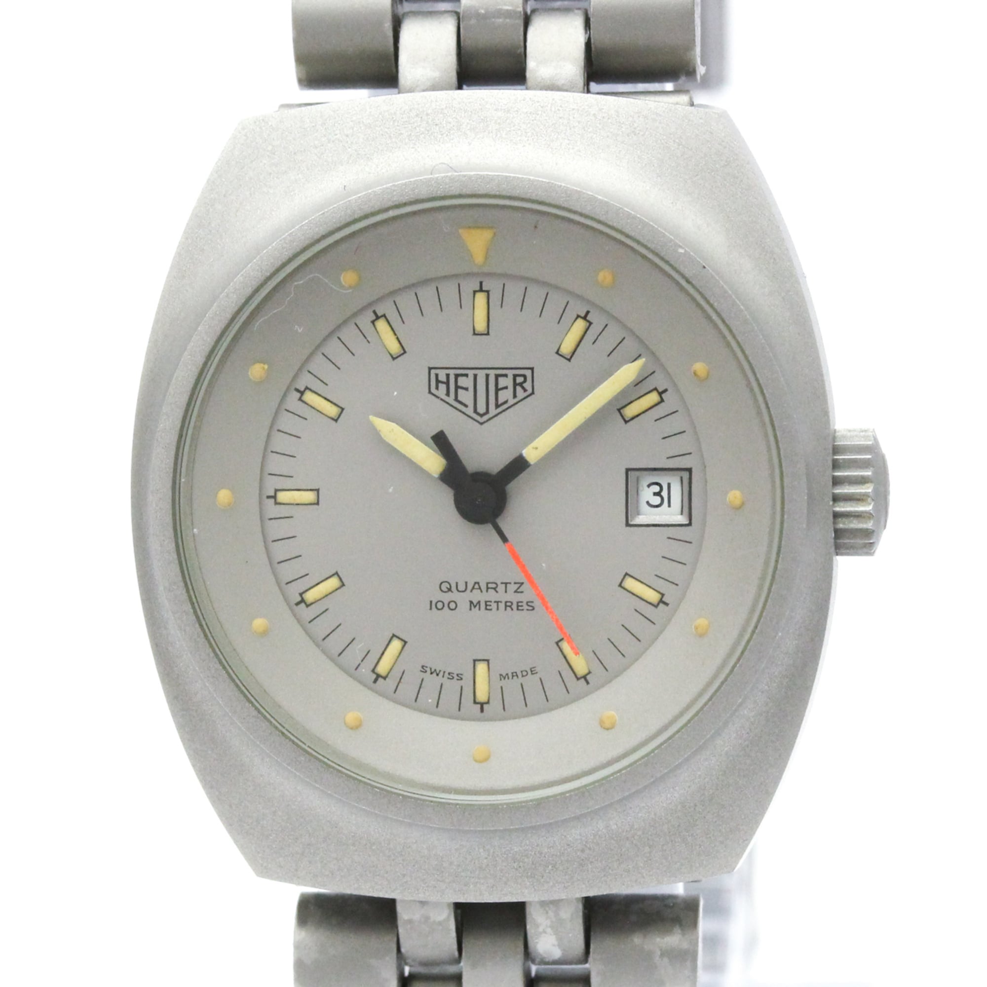 Montre TAG Heuer Professional 982058, cadran argenté, 27 mm