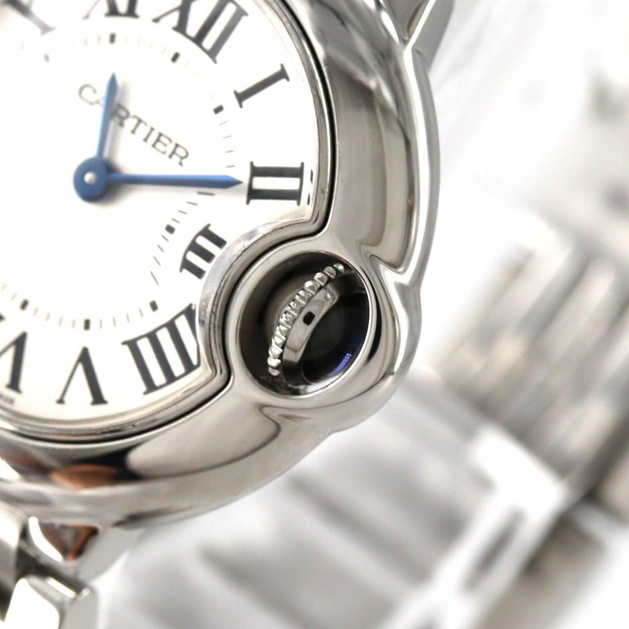 Cartier Ballon Bleu SM W69010Z4 SS Quartz Watch