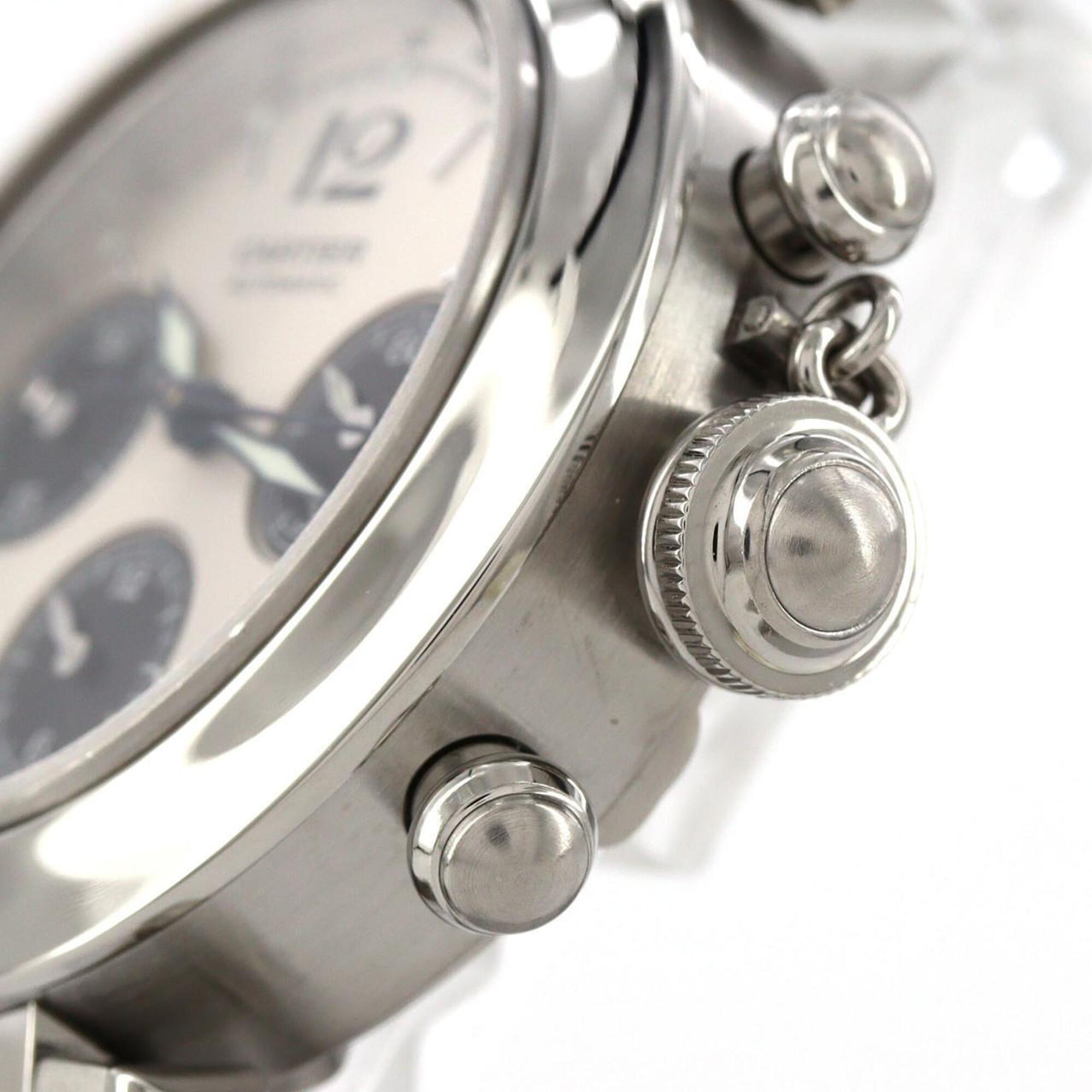 Cartier Pasha W31048M7 Black Dial Stainless steel 36mm Watch