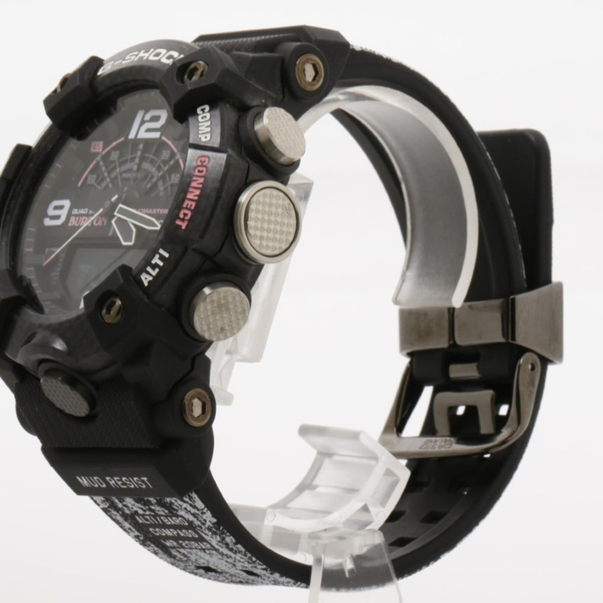 CASIO G-SHOCK MASTER OF G - LAND MUDMASTER GG-B100BTN-1AJR Black Carbon/Resin Men's Watch BURTON Collaboration