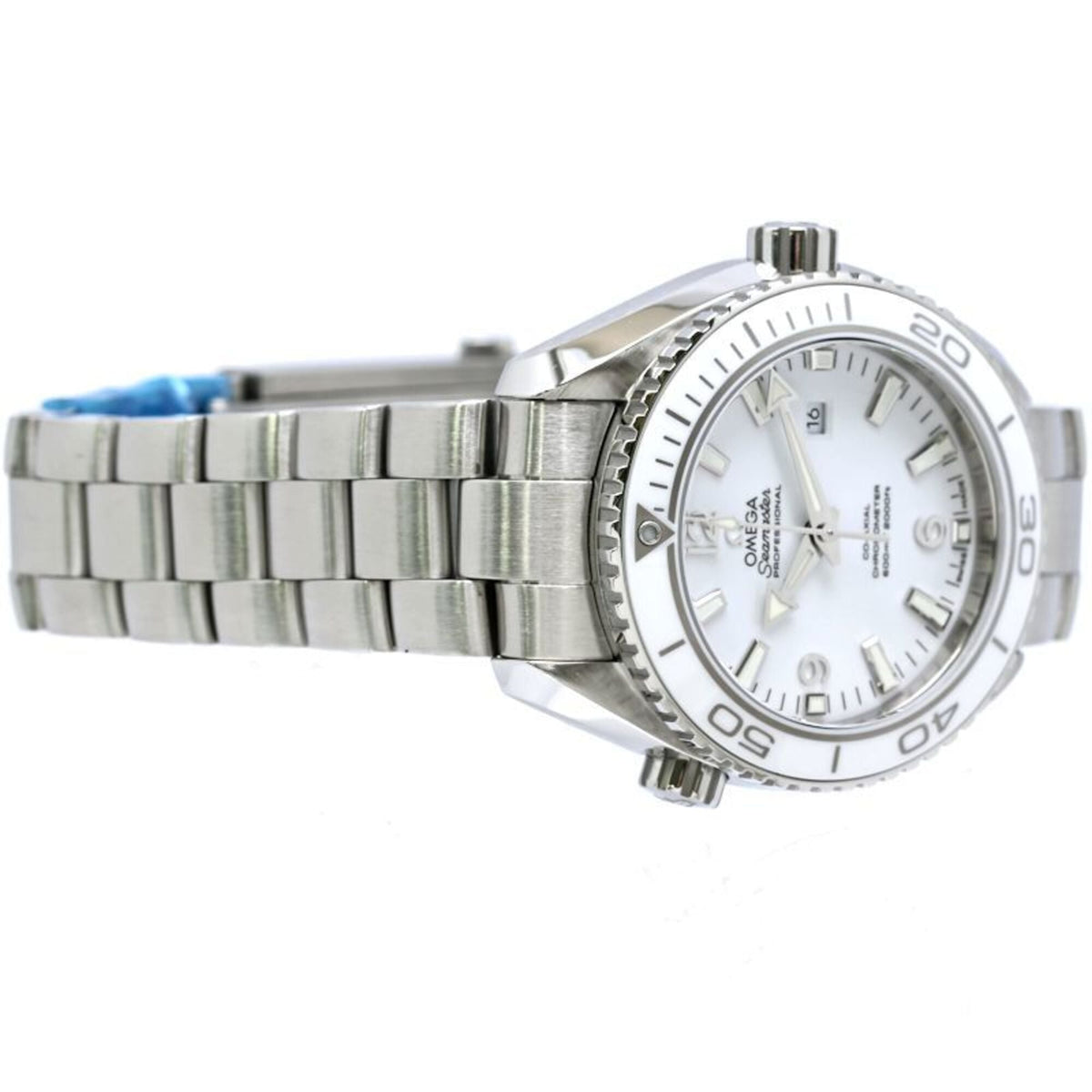 Omega Seamaster Planet Ocean 600 Co-Axial 232.30.38.20.04.001 White Dial 38mm Watch