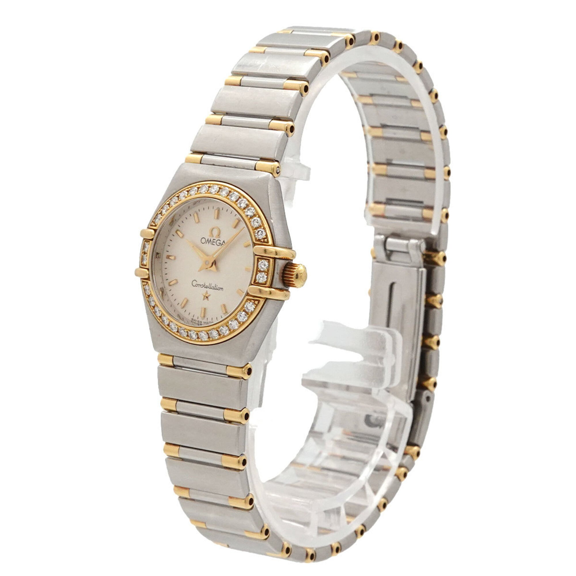 Omega Constellation Mini Combination 1267 30 Silver Dial 22mm Watch