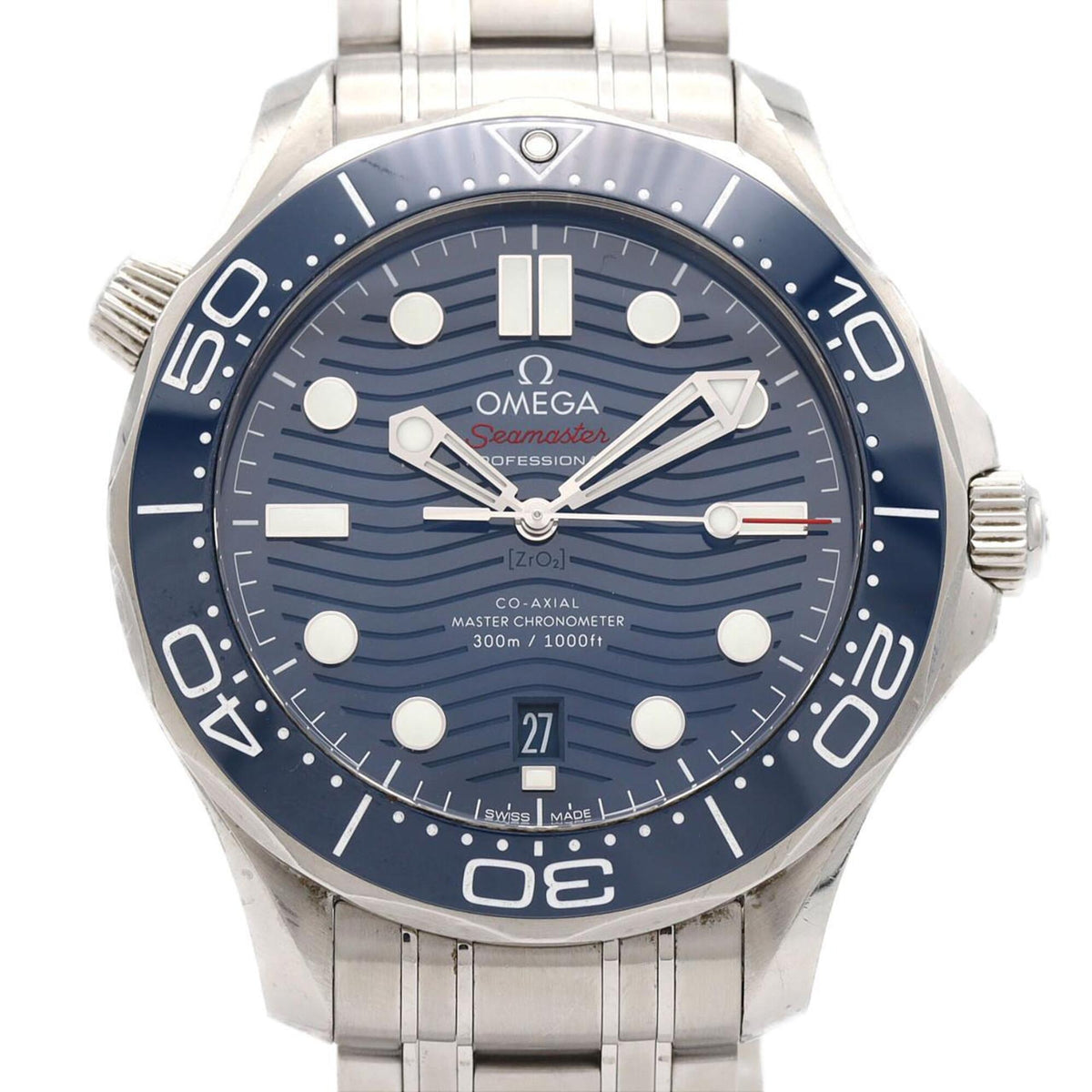 Omega Seamaster Diver 300M 210.30.42.20.03.001 Blue Dial 42mm Watch