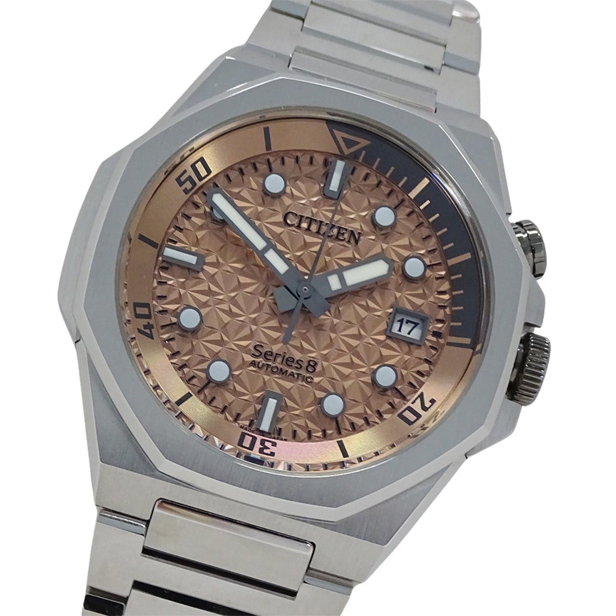 Citizen Series NB6066-51W Pink Dial 42mm Watch