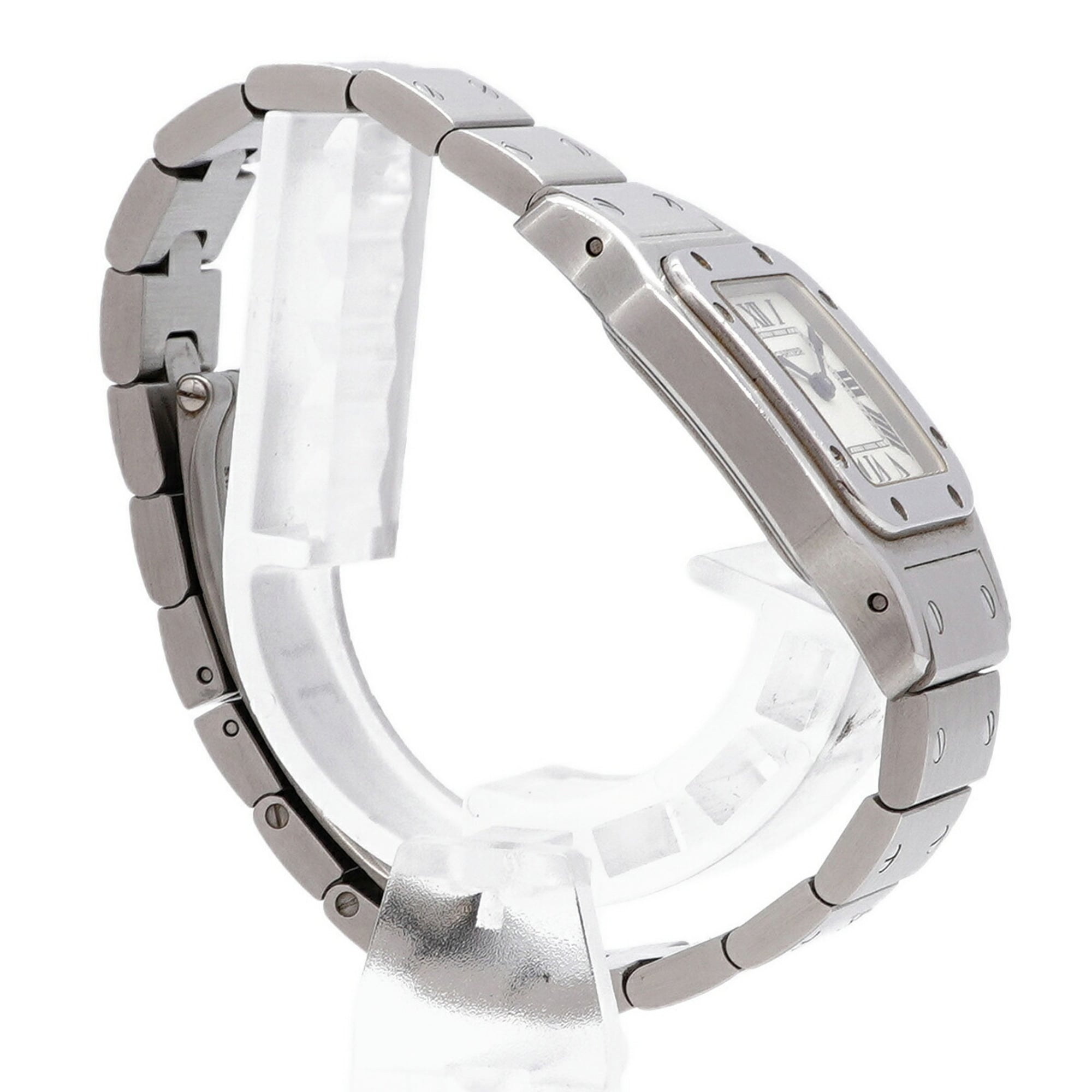 Cartier Santos Galbee SM W20056D6 Ivory Dial 23mm Watch