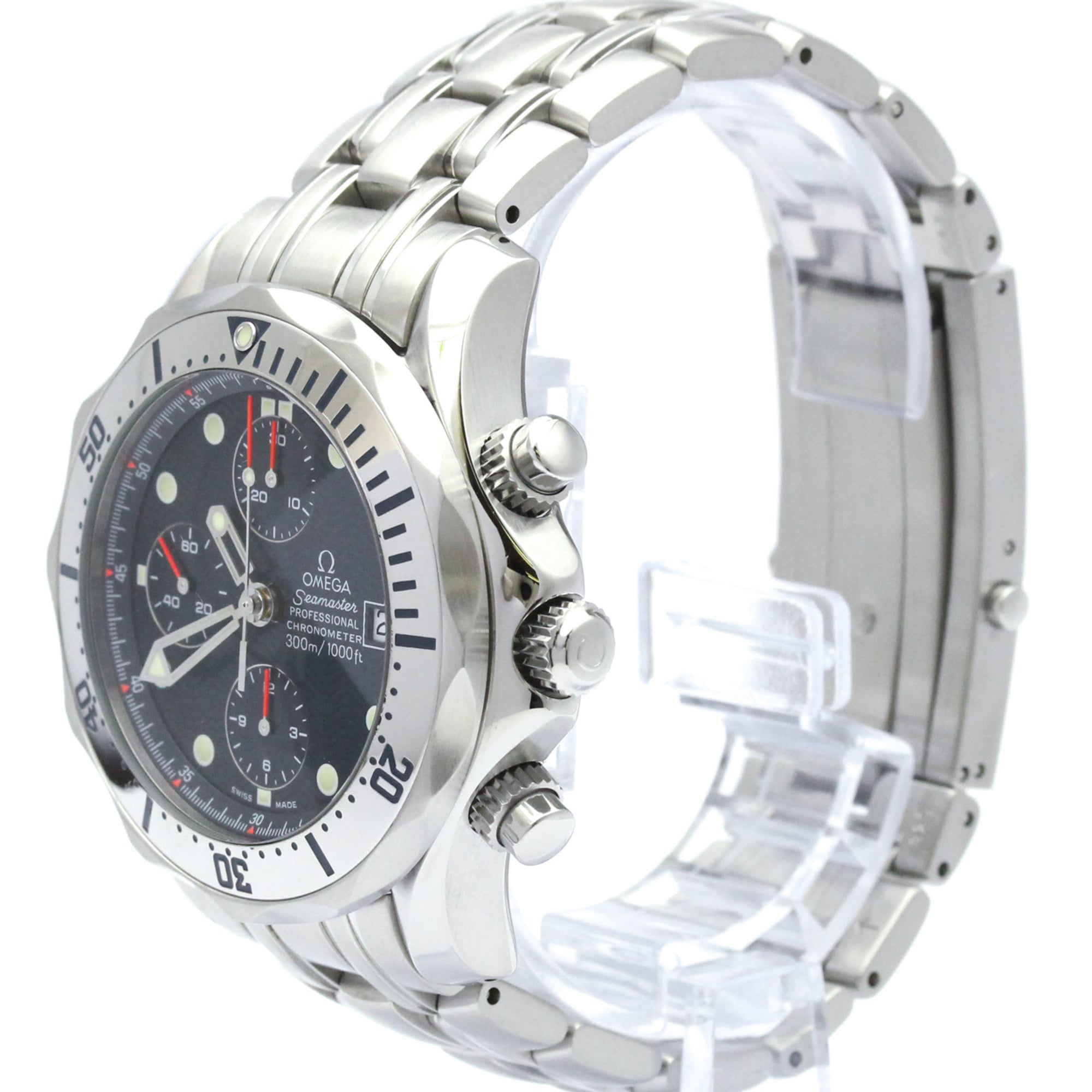 OMEGA Seamaster Professional 300M Chronograph Watch 2598.80 Polished