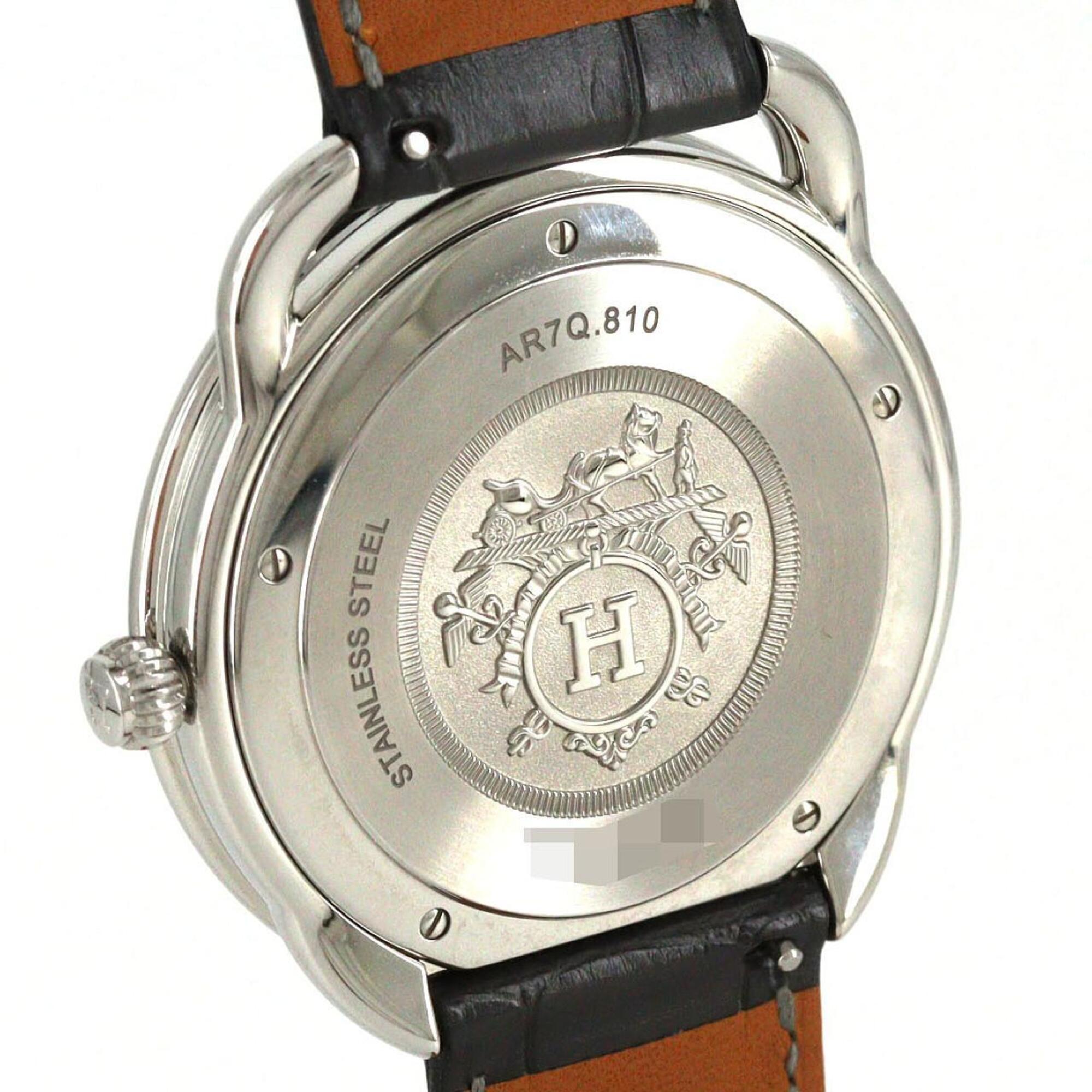 Hermès Arceau AR7Q.810 Blanc Cadran 40mm Montre