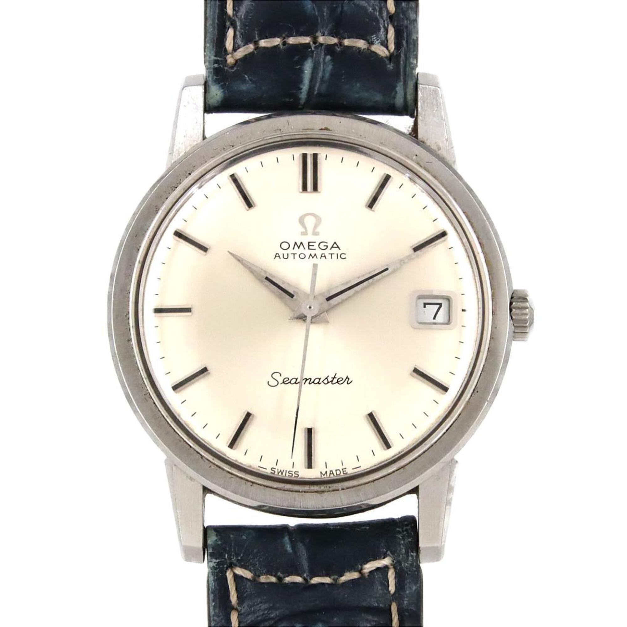 Omega Seamaster GZl1j1od Silver Dial 34mm Watch