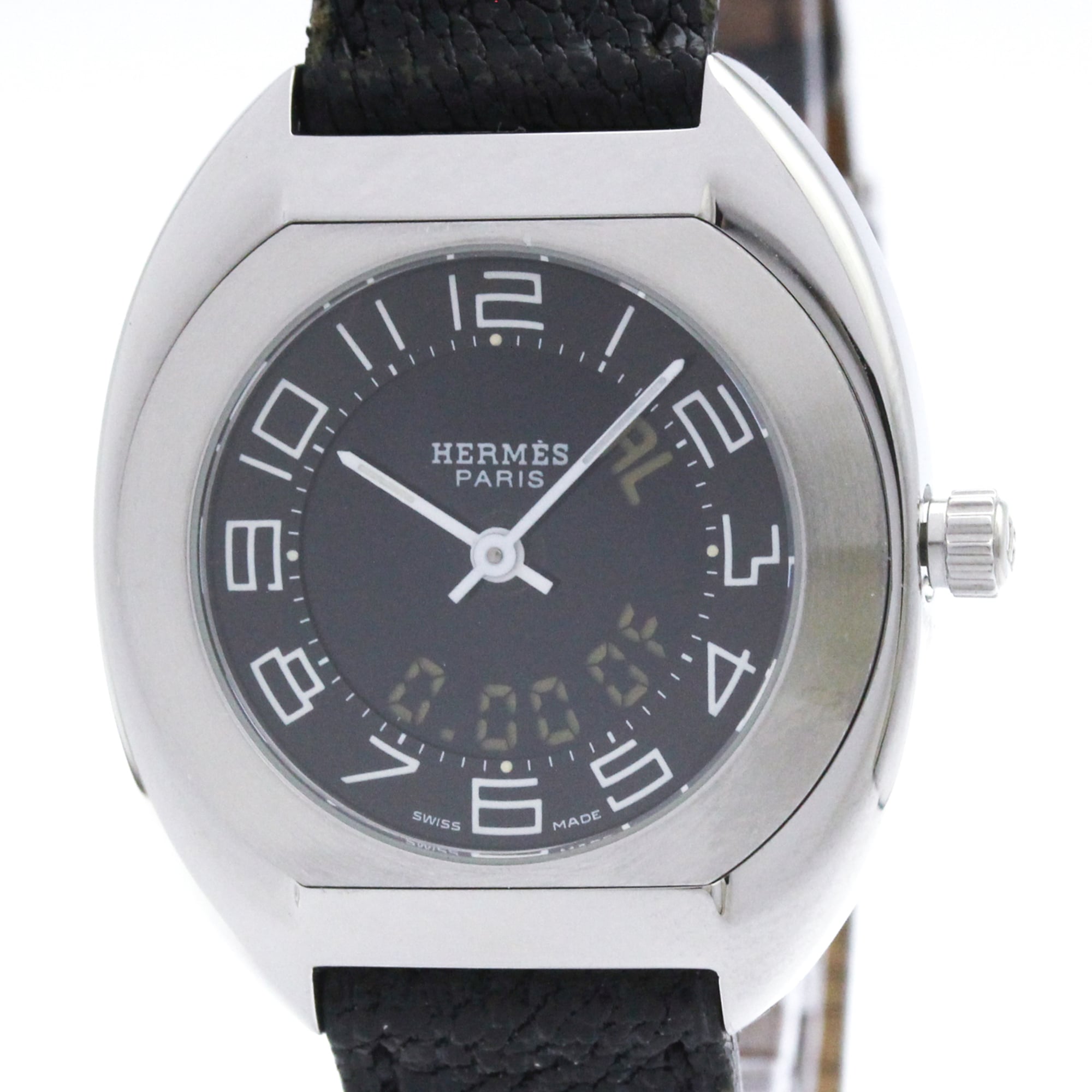 Hermes Espace ES1.210 Black Dial 31mm Watch